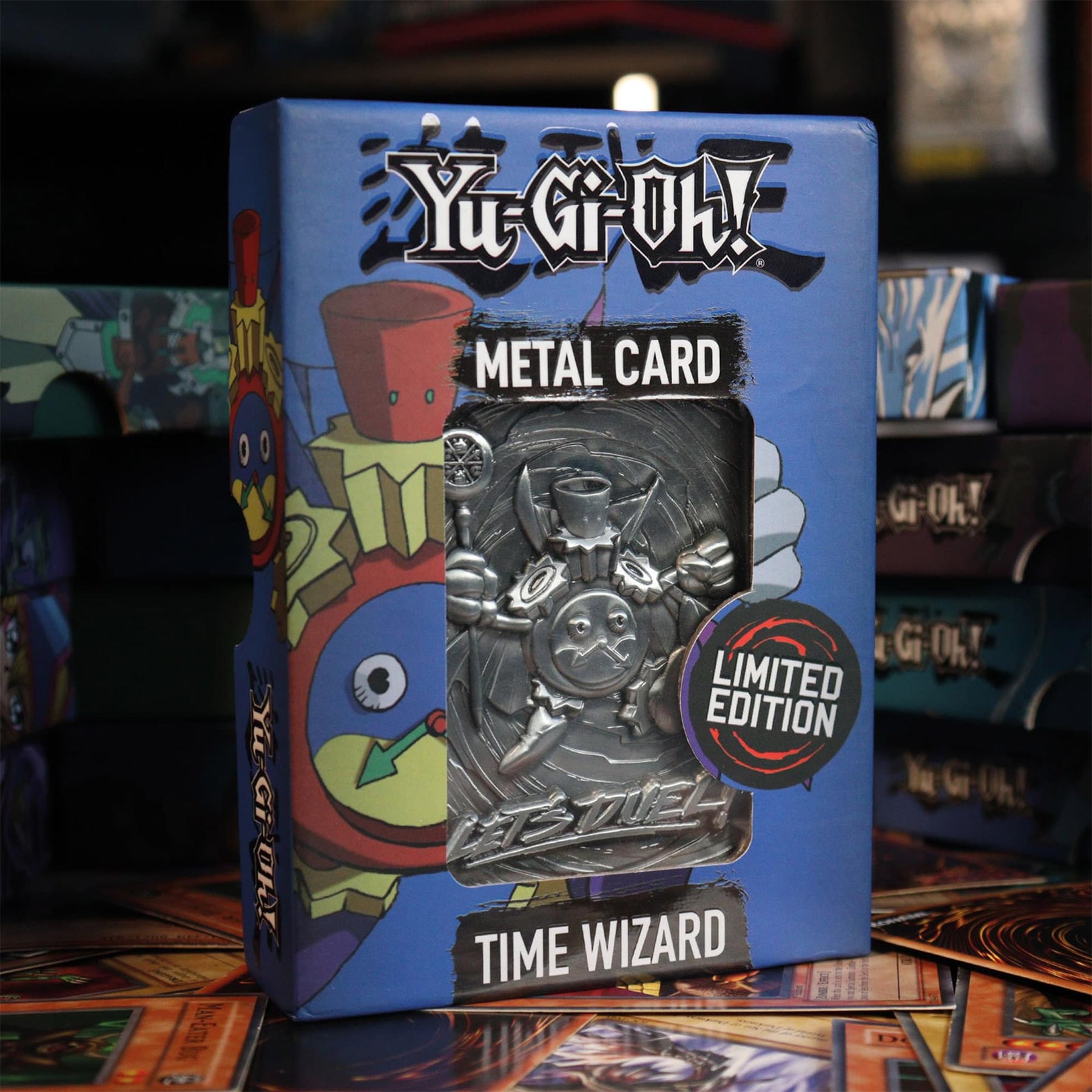 Yu-Gi-Oh! Limited Edition Time Wizard Metal Card