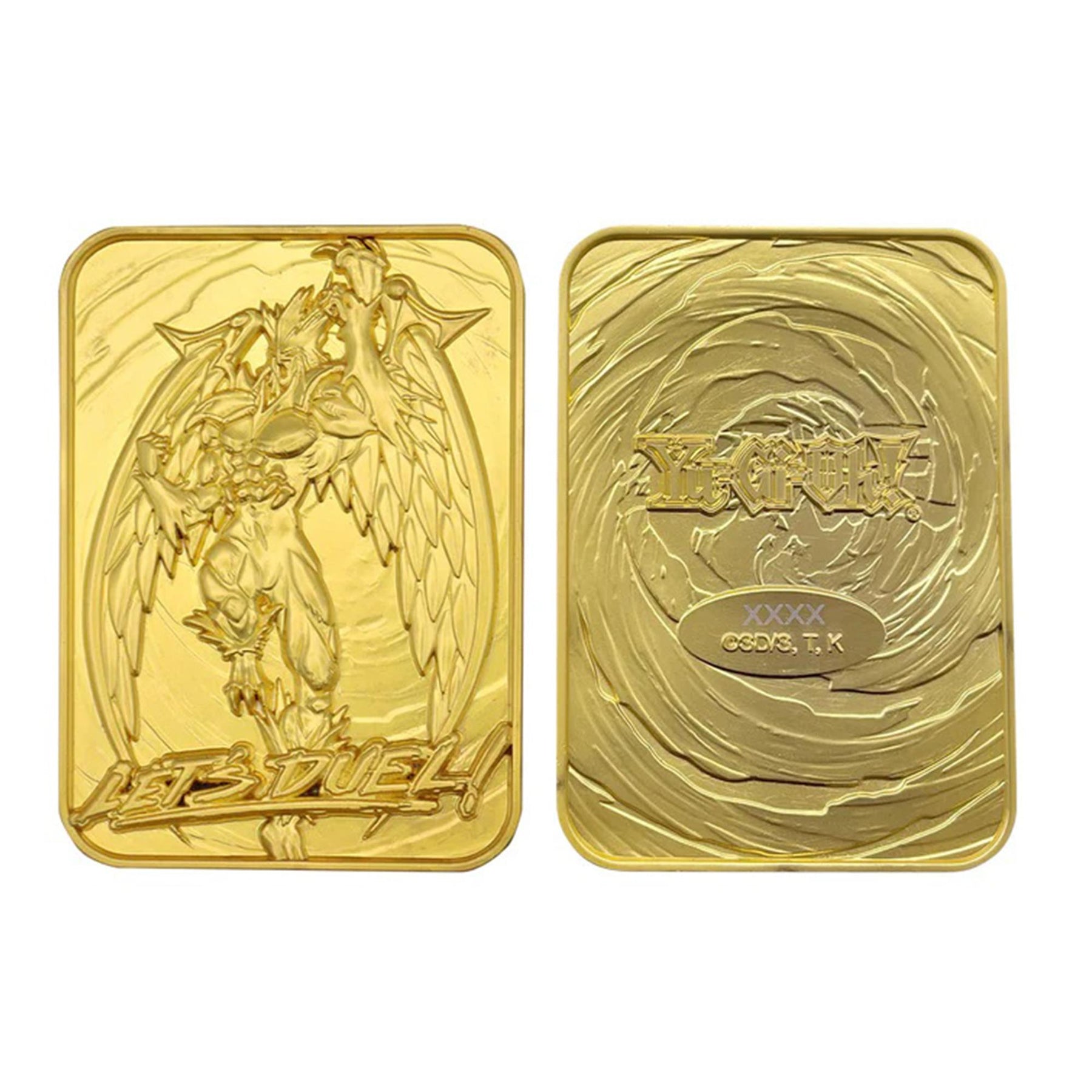 Yu-Gi-Oh! Elemental Hero Avian 24K Gold Plated Ingot