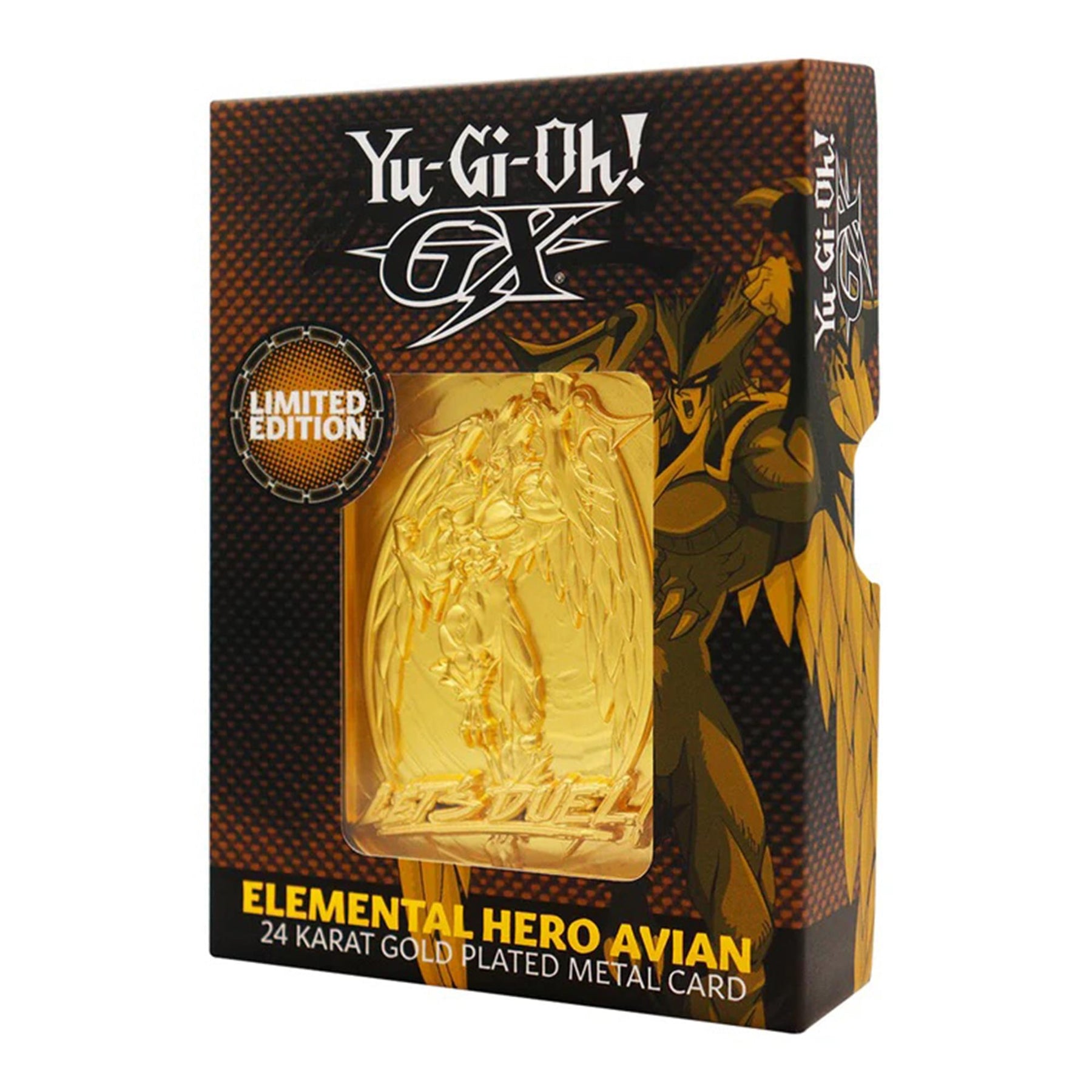 Yu-Gi-Oh! Elemental Hero Avian 24K Gold Plated Ingot