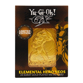 Yu-Gi-Oh! Elemental Hero Neos 24K Gold Plated Ingot