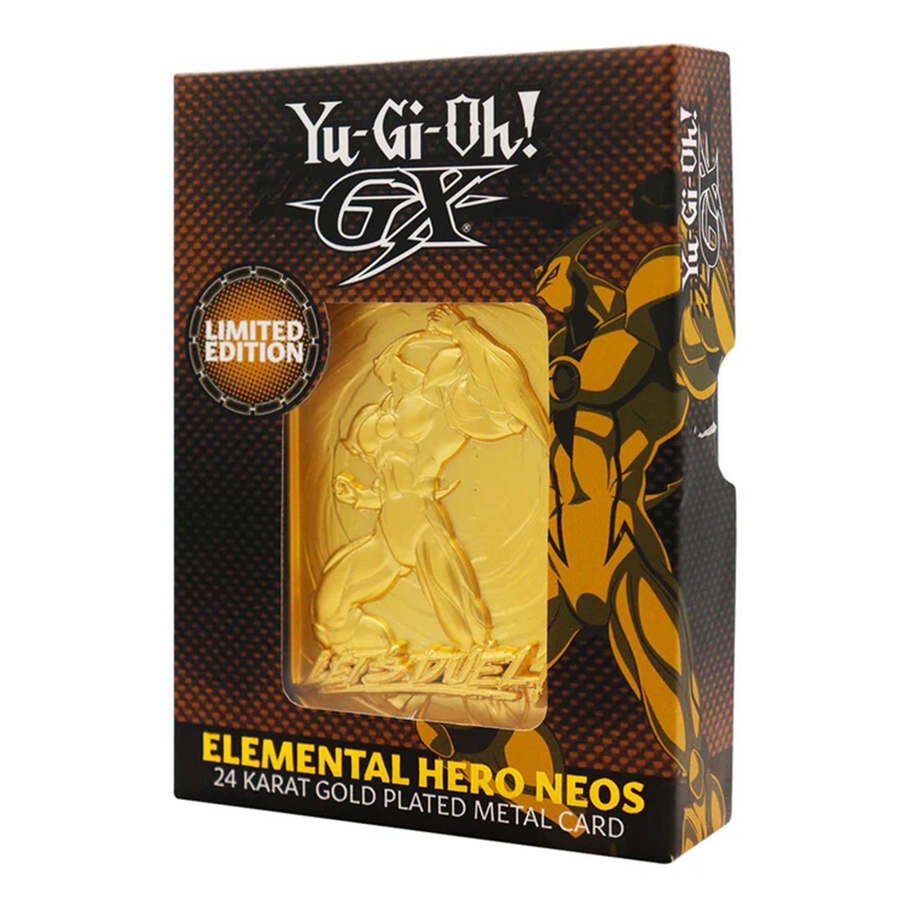 Yu-Gi-Oh! Elemental Hero Neos 24K Gold Plated Ingot