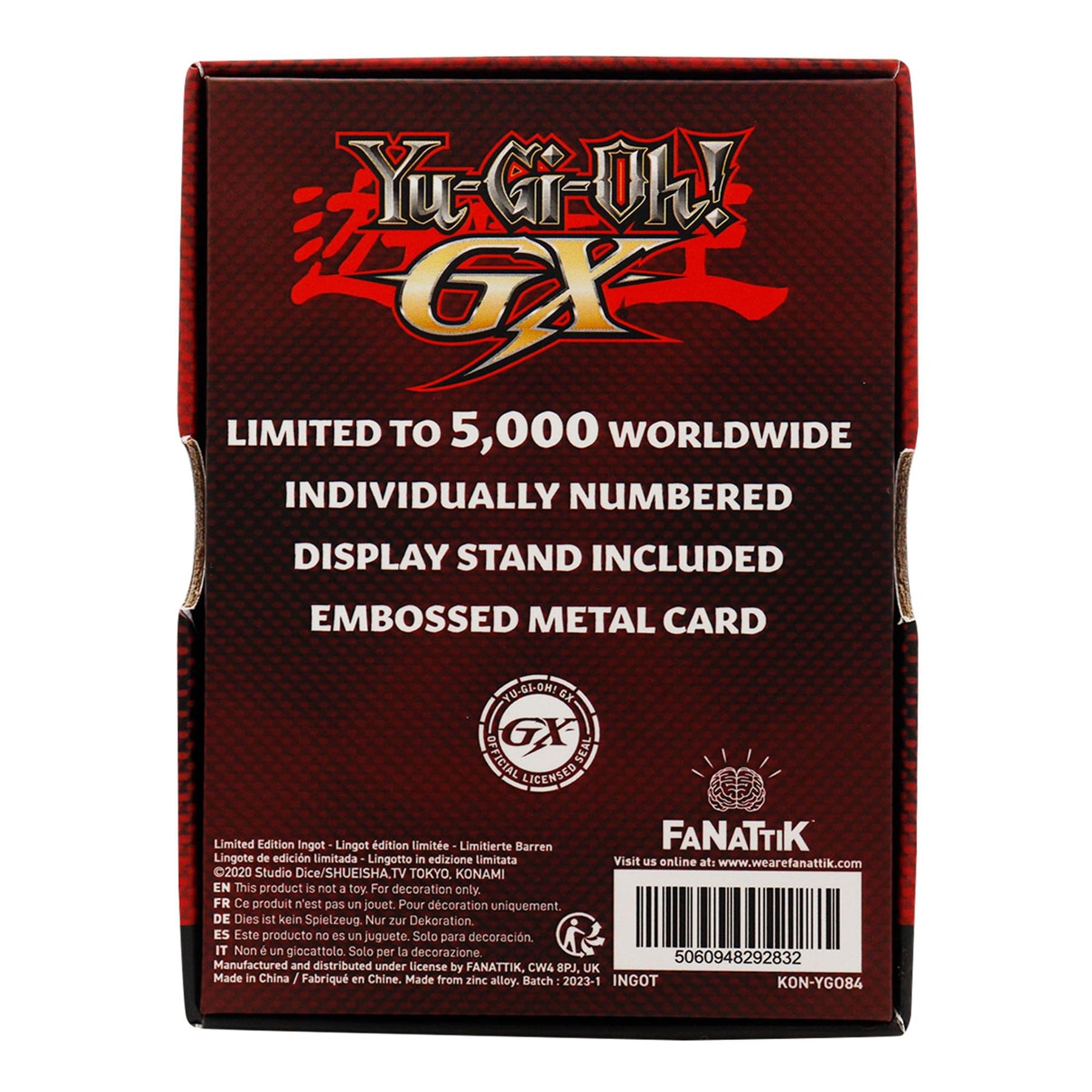 Yu-Gi-Oh! GX Limited Edition Elemental Hero Burstinatrix Ingot