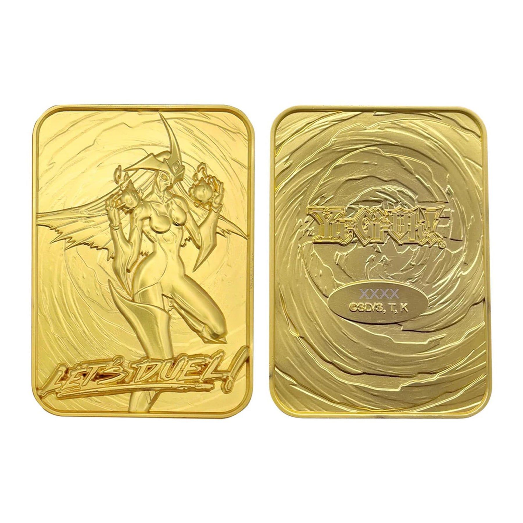 Yu-Gi-Oh! Elemental Hero Burstinatrix 24K Gold Plated Ingot