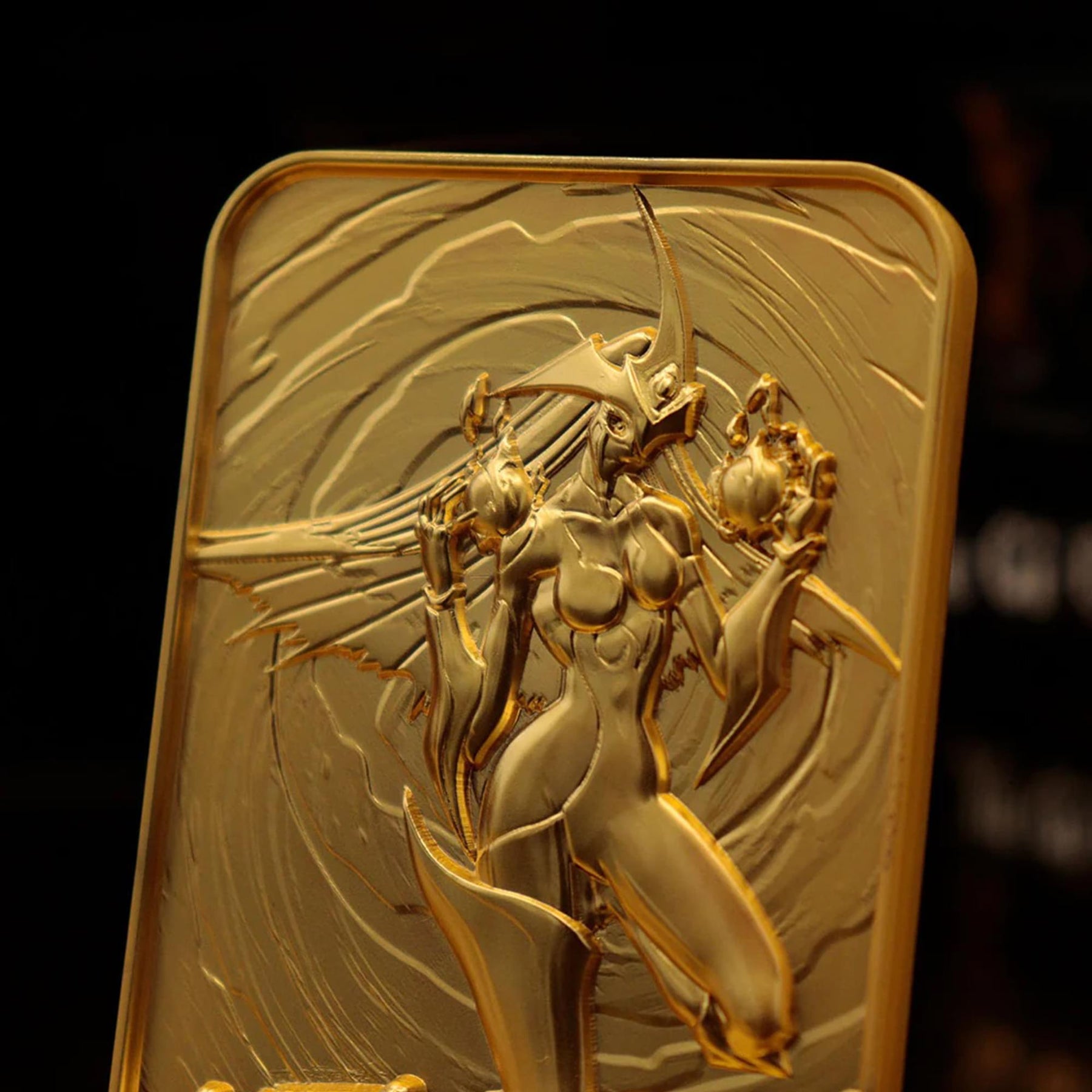 Yu-Gi-Oh! Elemental Hero Burstinatrix 24K Gold Plated Ingot