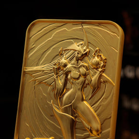Yu-Gi-Oh! Elemental Hero Burstinatrix 24K Gold Plated Ingot