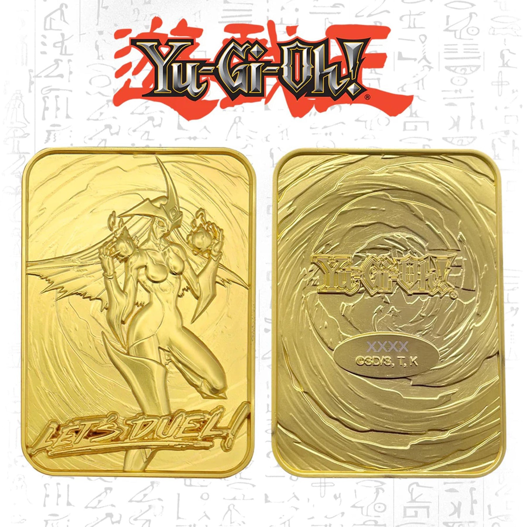 Yu-Gi-Oh! Elemental Hero Burstinatrix 24K Gold Plated Ingot