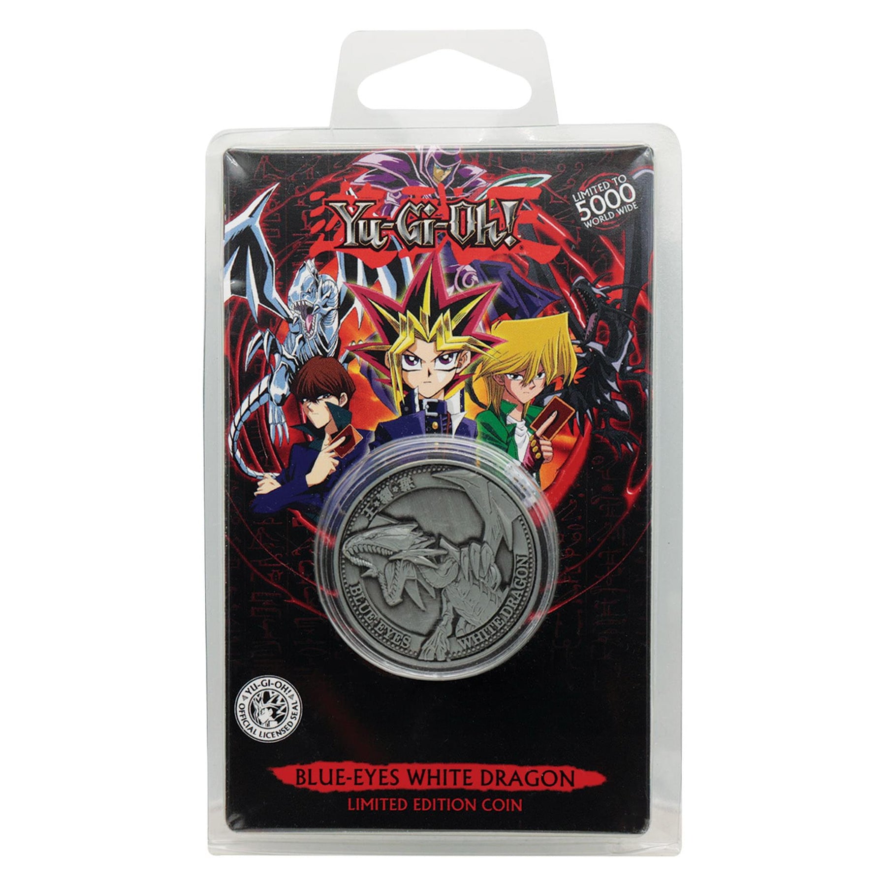 Yu-Gi-Oh! Blue-Eyes White Dragon Replica Coin