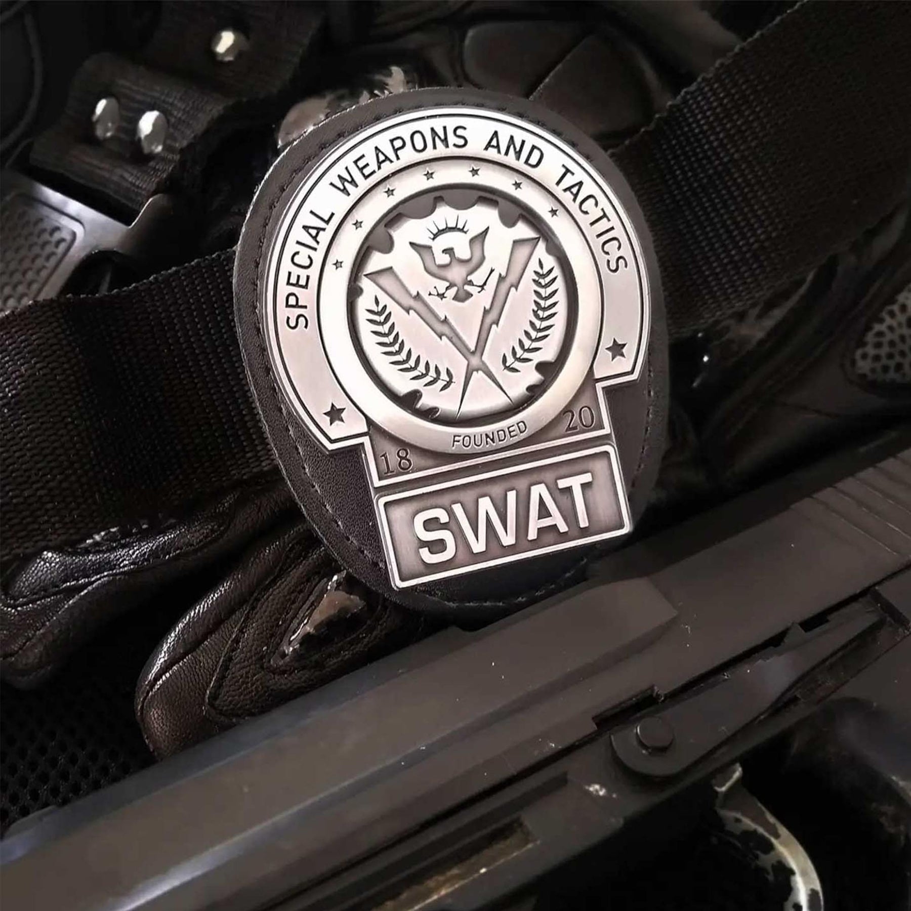 DC Batman Dark Knight Replica Gotham City SWAT Badge