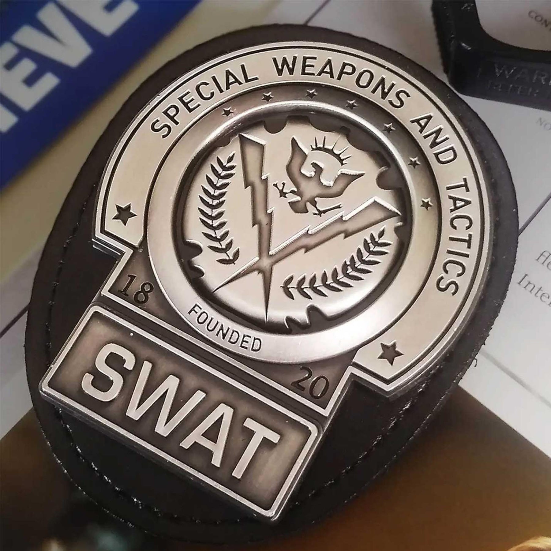 DC Batman Dark Knight Replica Gotham City SWAT Badge