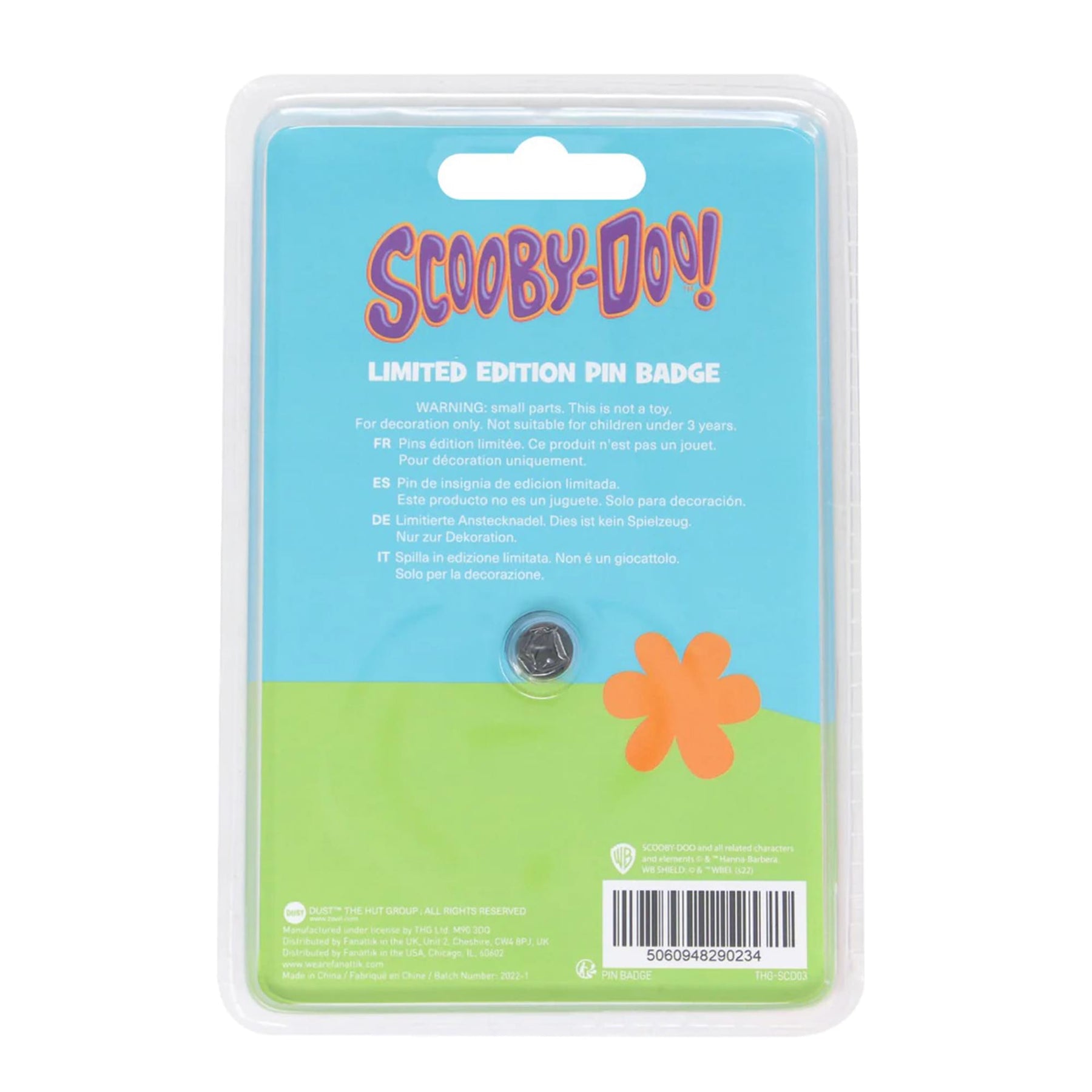 Scooby-Doo Limited Edition Pin Badge
