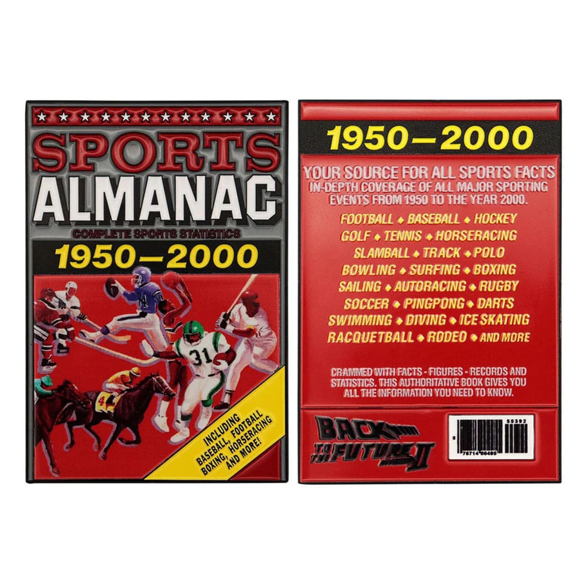 Back to the Future Sport Almanac Ingot | Free Shipping