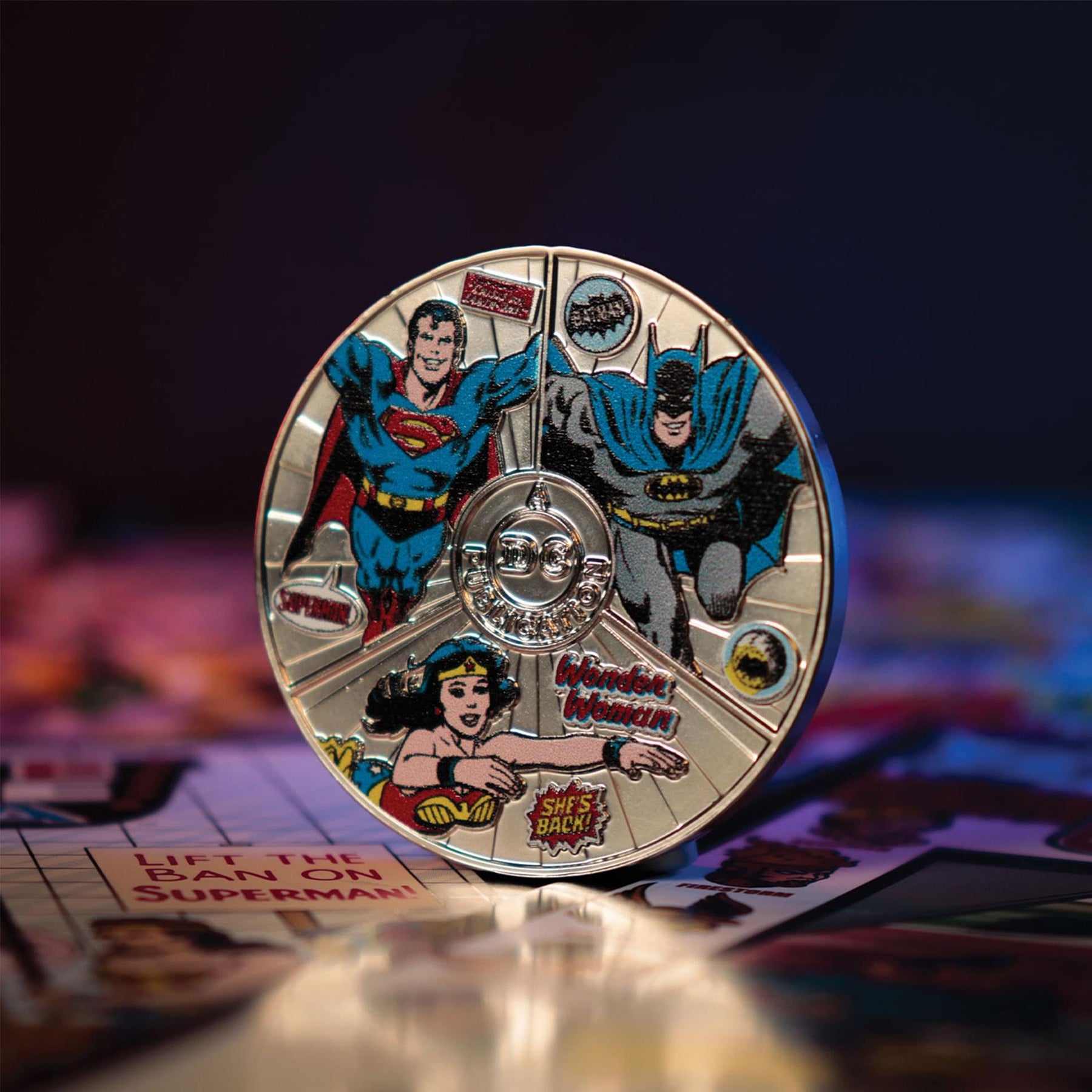 DC Comics Legends Collectible Coin
