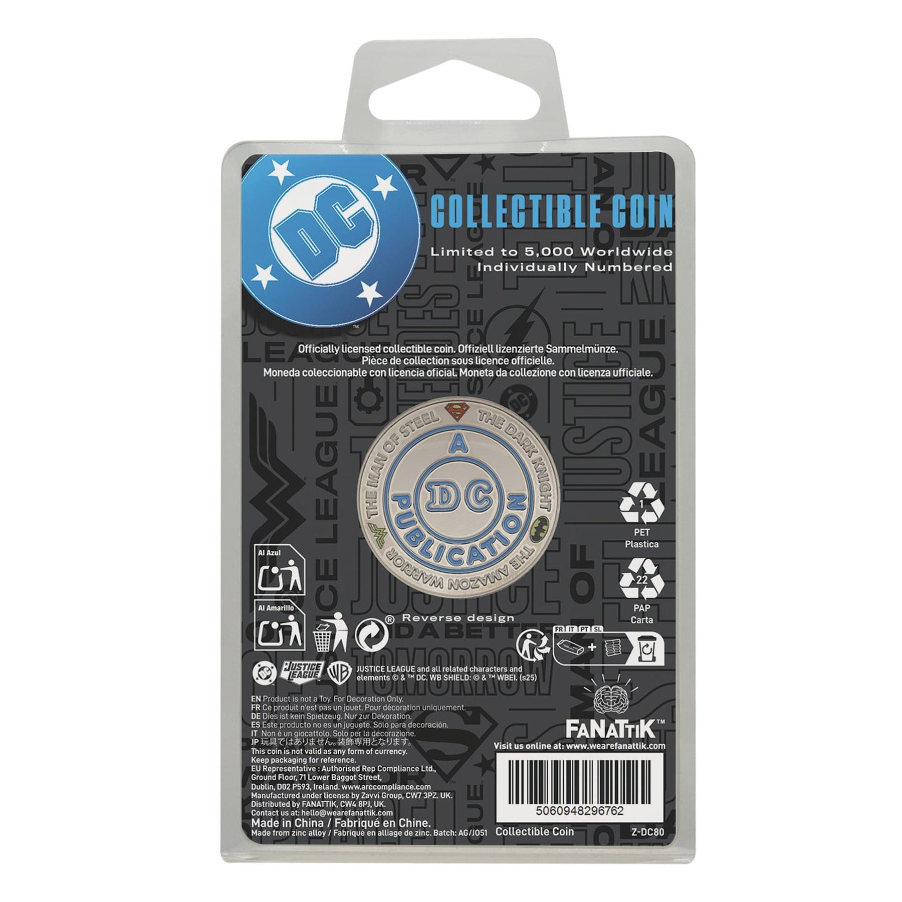 DC Comics Legends Collectible Coin