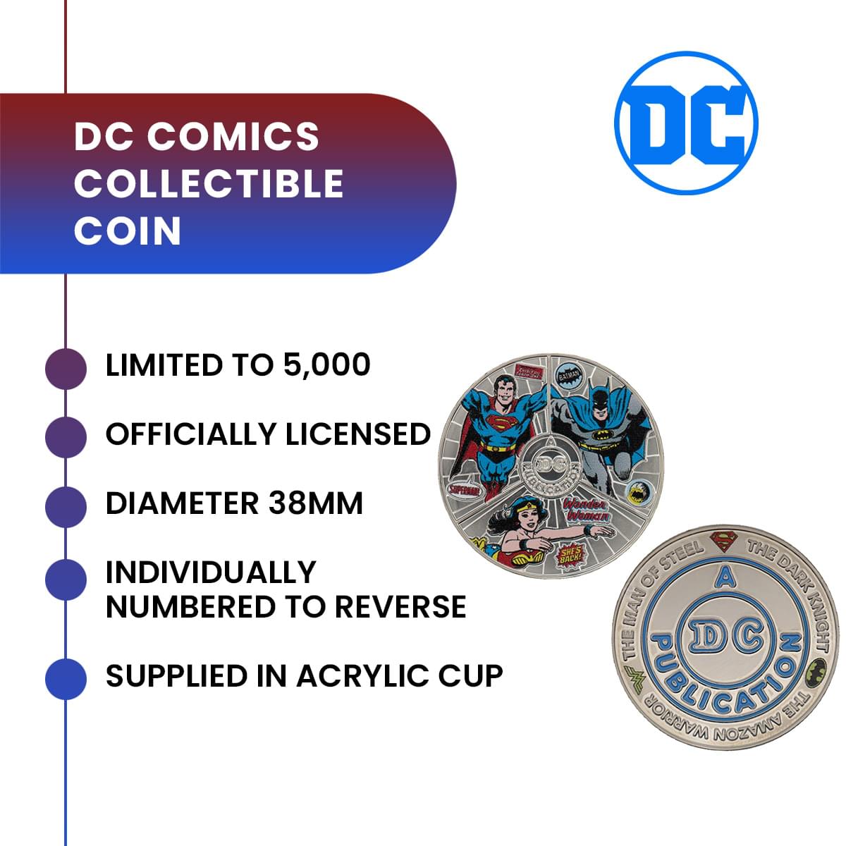 DC Comics Legends Collectible Coin