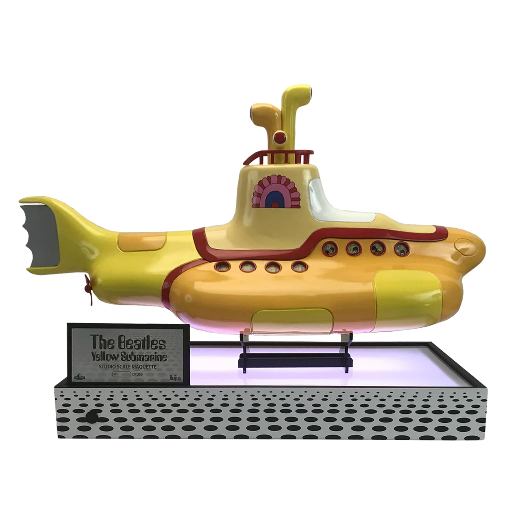 The Beatles Yellow Submarine Studio Scale Model | Free Shipping