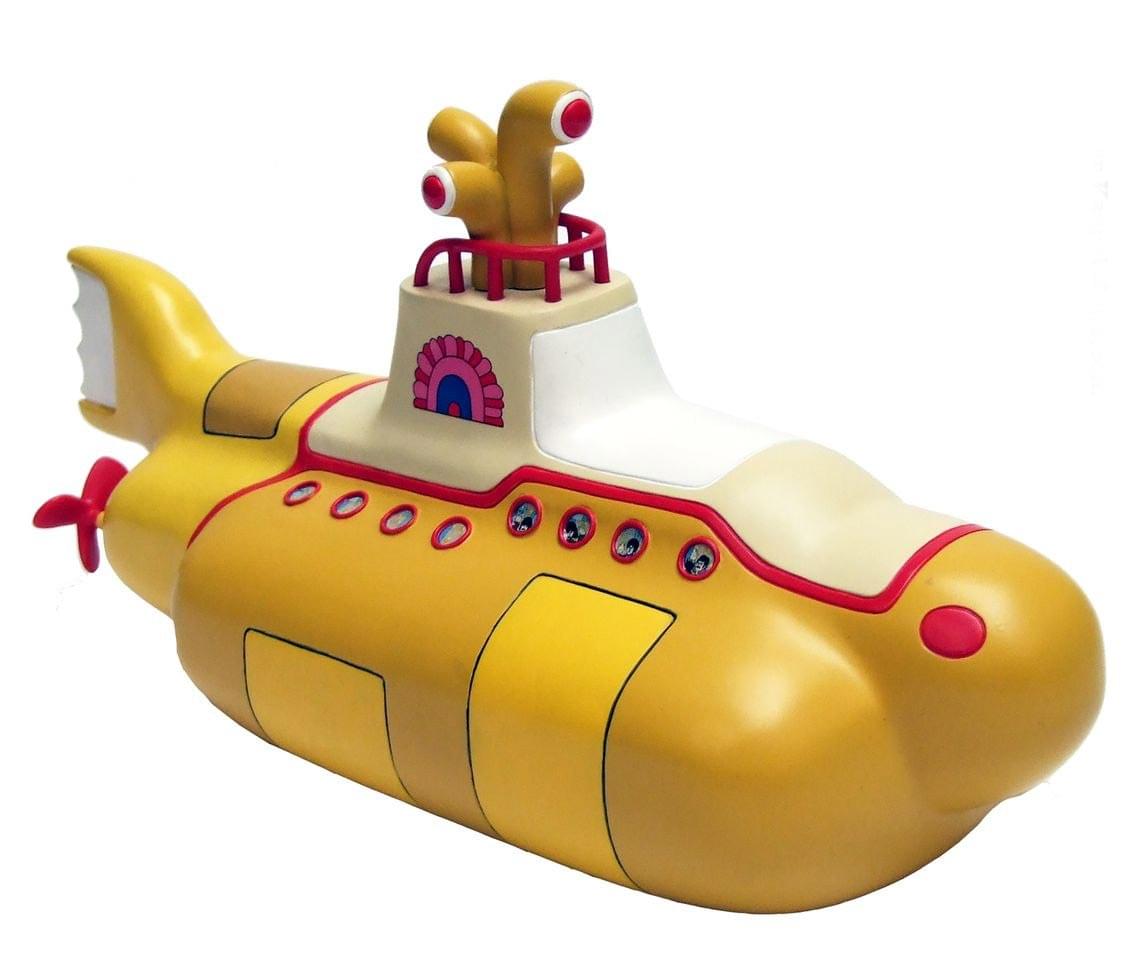 The Beatles Yellow Submarine 2体 The Beatles Yellow Submarine Premium Maquette | Free Shipping