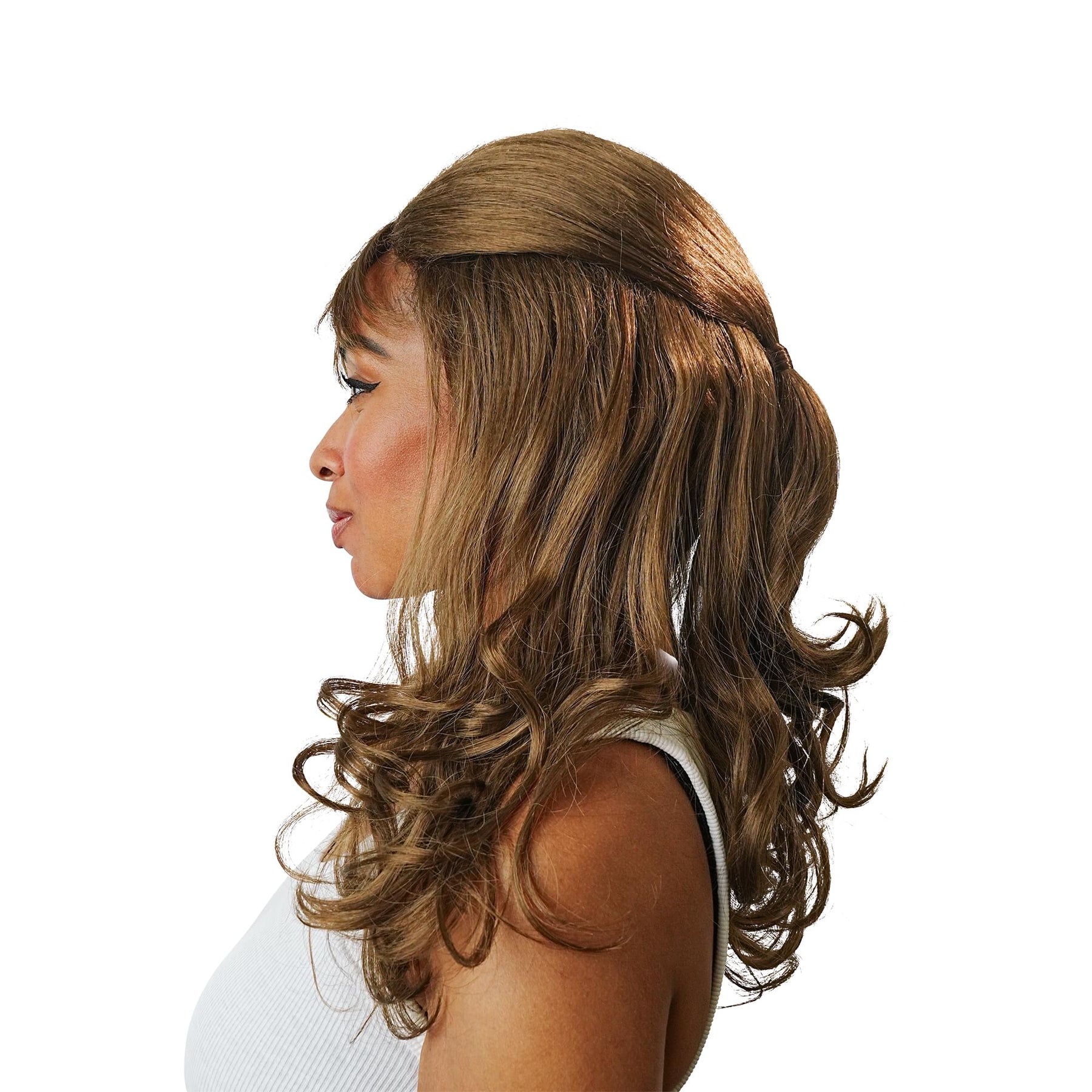 Brown 60s Sweetie Adult Costume Wig | One Size