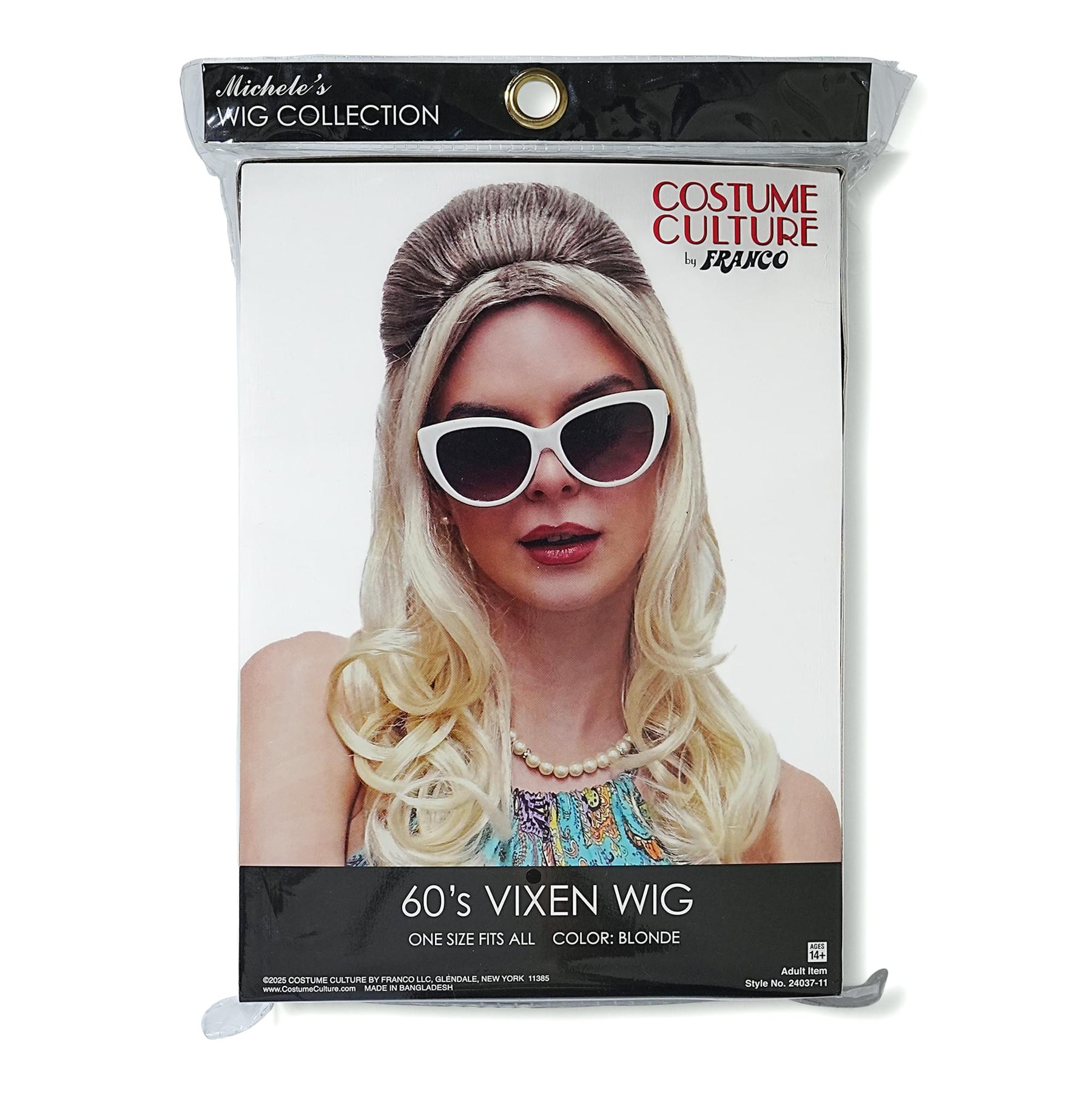 Brown 60s Vixen Adult Costume Wig | One Size