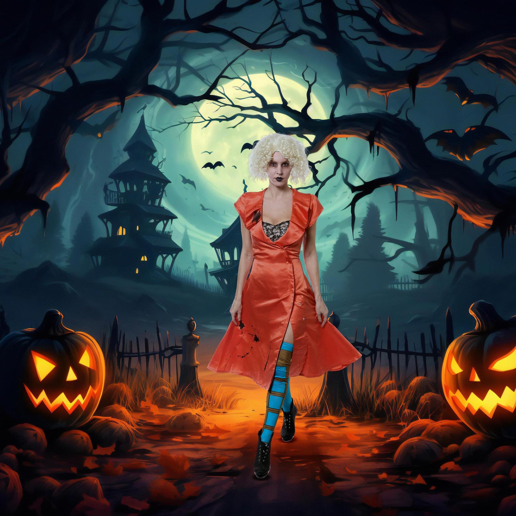 Mrs. Monster Adult Costume