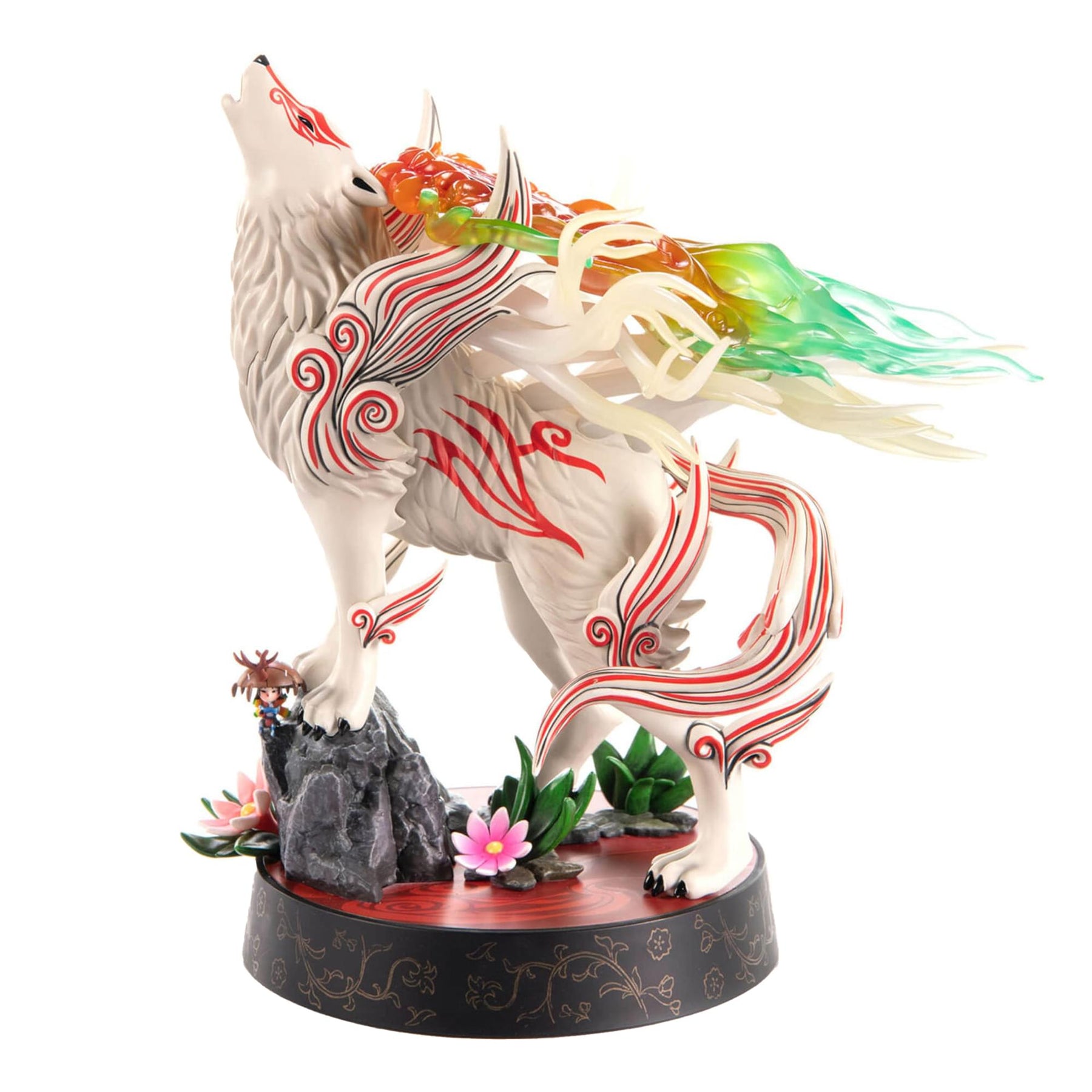 Okami: Shiranui 9 Inch PVC Statue (Celestial Howl)