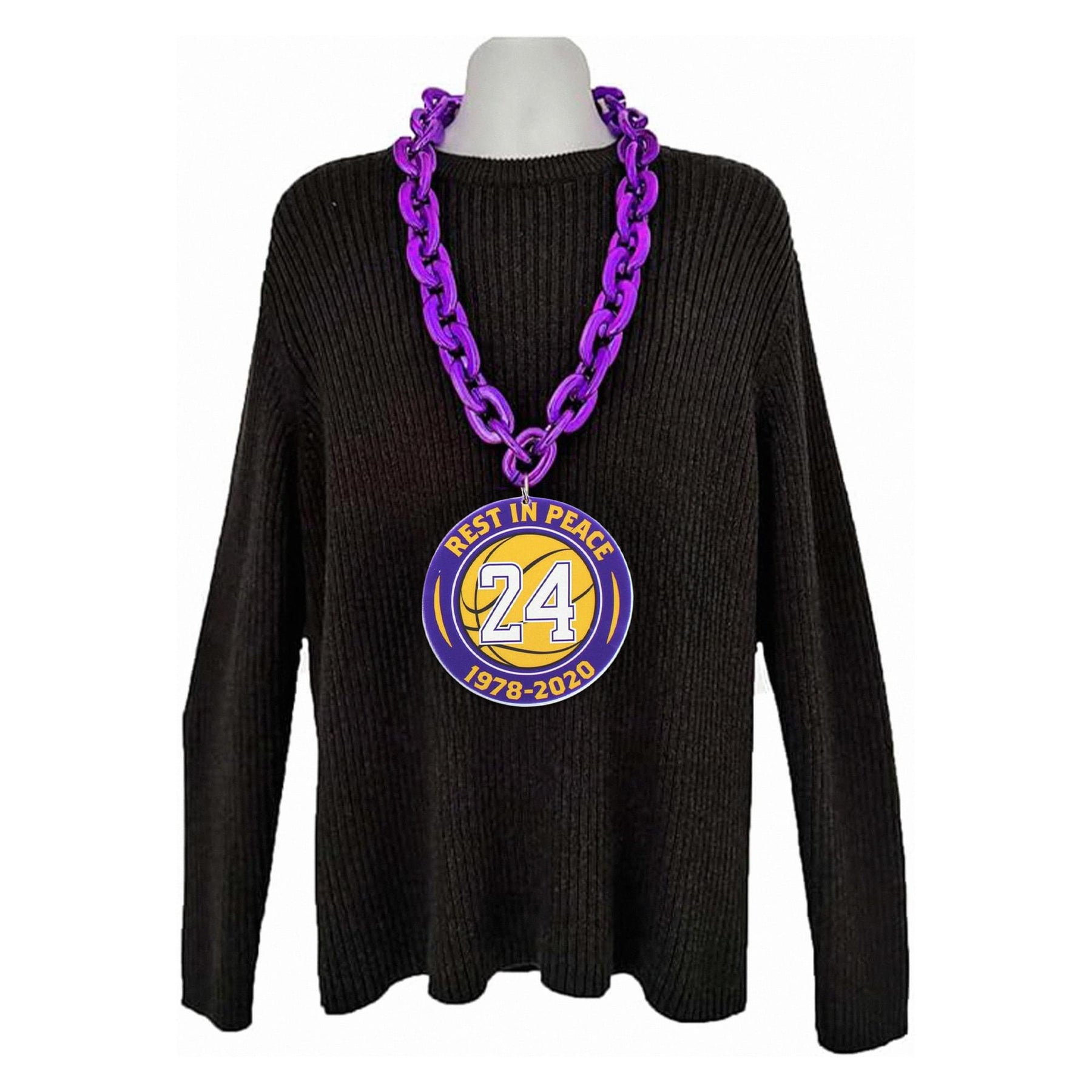Kobe Bryant #24 RIP Commemorative NBA FanChain 3D Foam Magnet