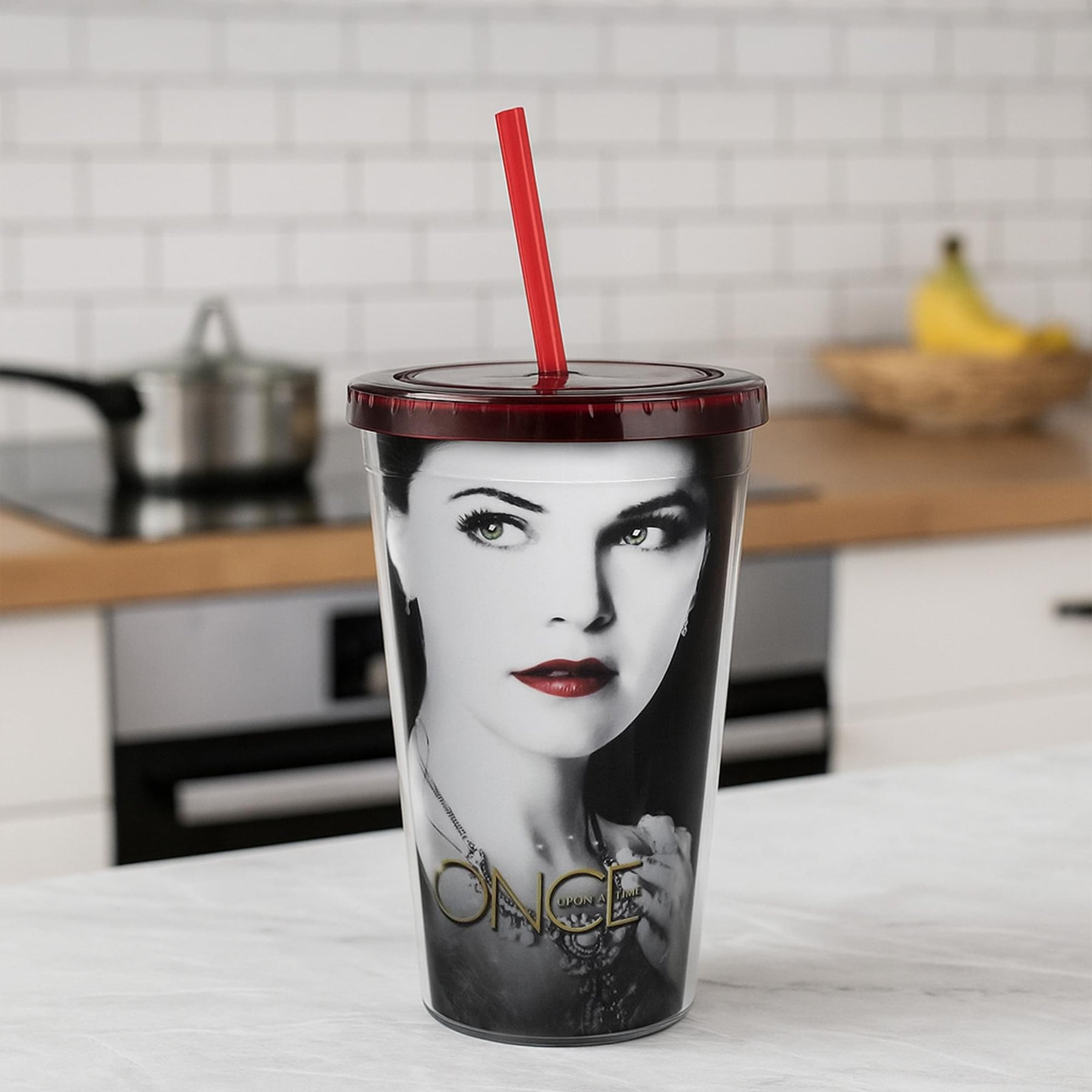 Once Upon a Time Snow White 16oz Travel Cup