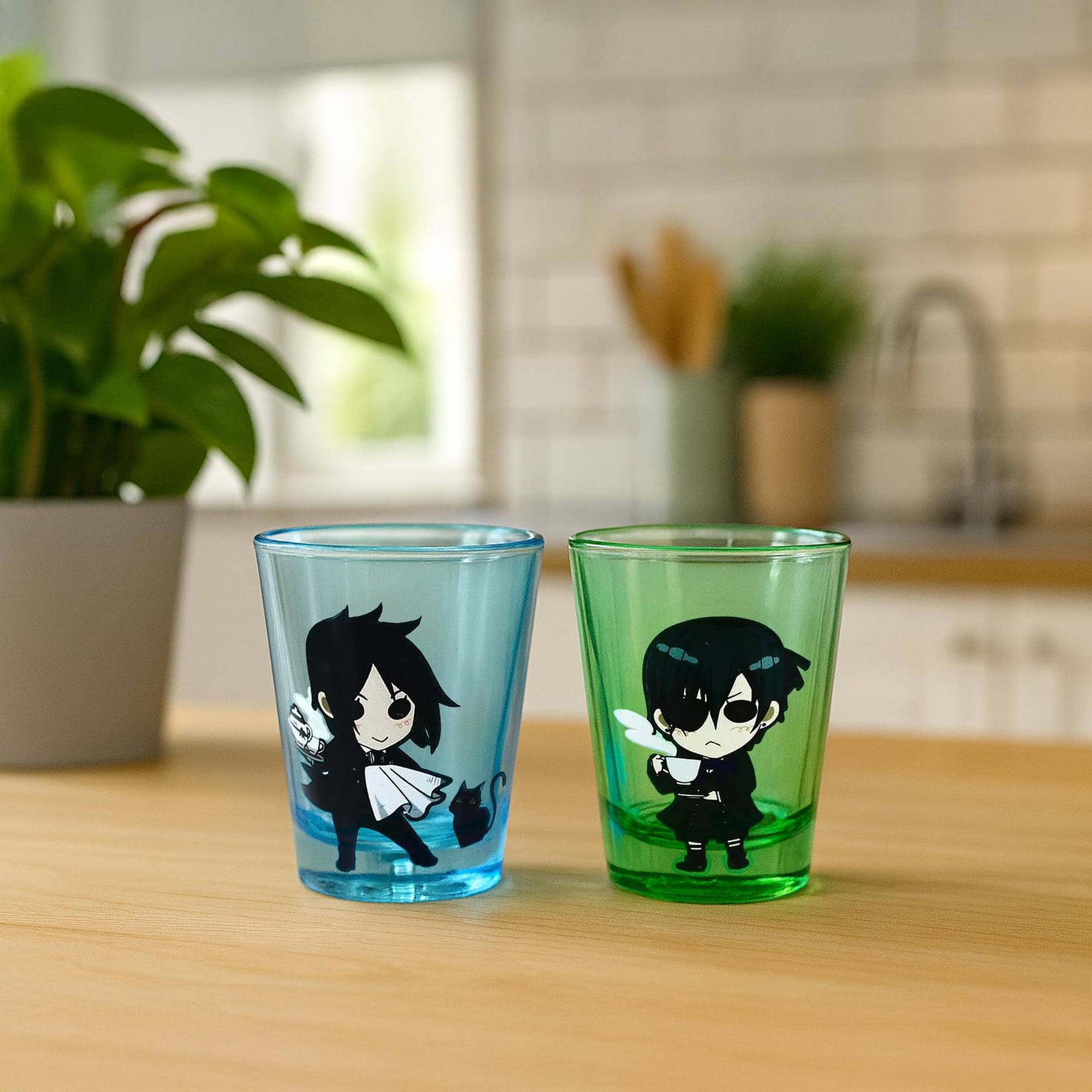 Black Butler Shot Glass 2-Pack
