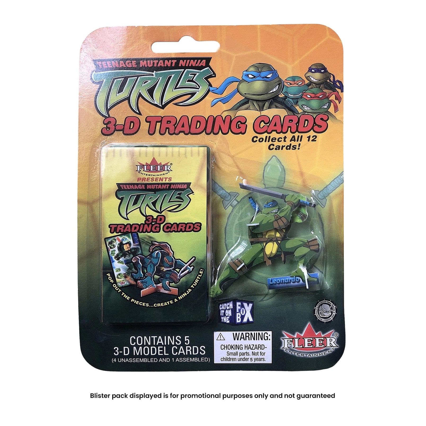 Teenage Mutant Ninja Turtles 3D Trading Cards | One Random