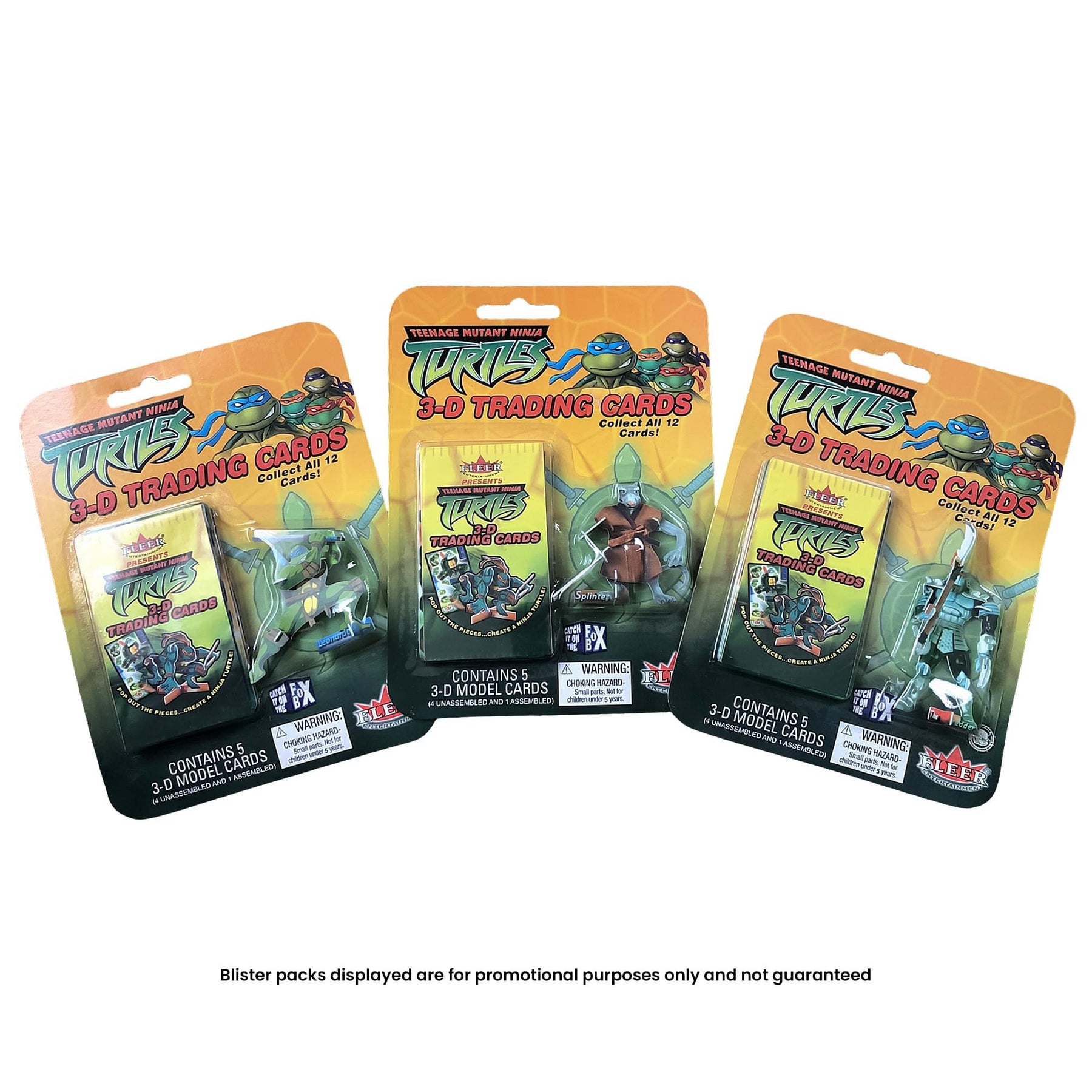 Teenage Mutant Ninja Turtles 3D Trading Cards | One Random