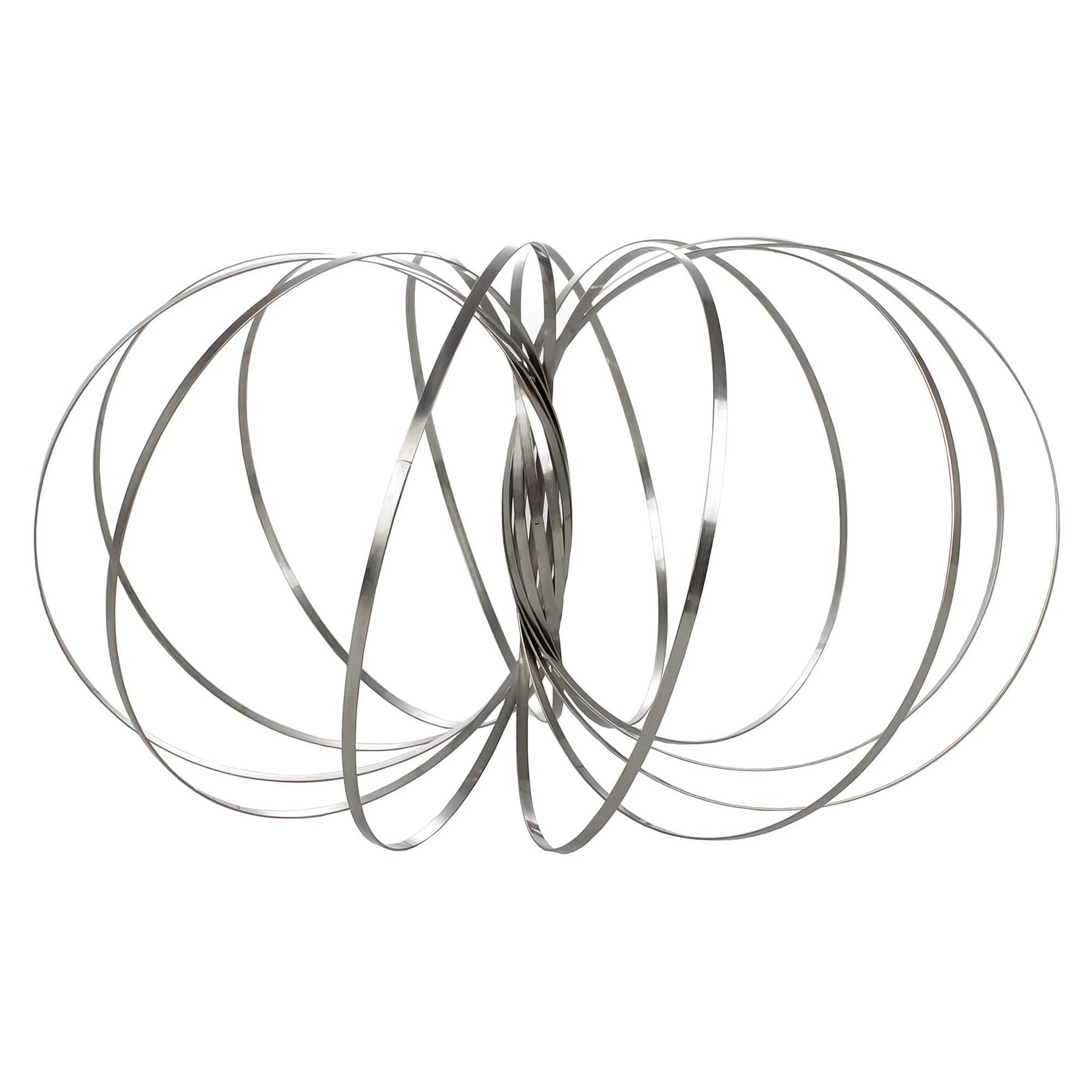 ToroFlux Interactive Kinetic Sculpture Metal Spring Flow Toy