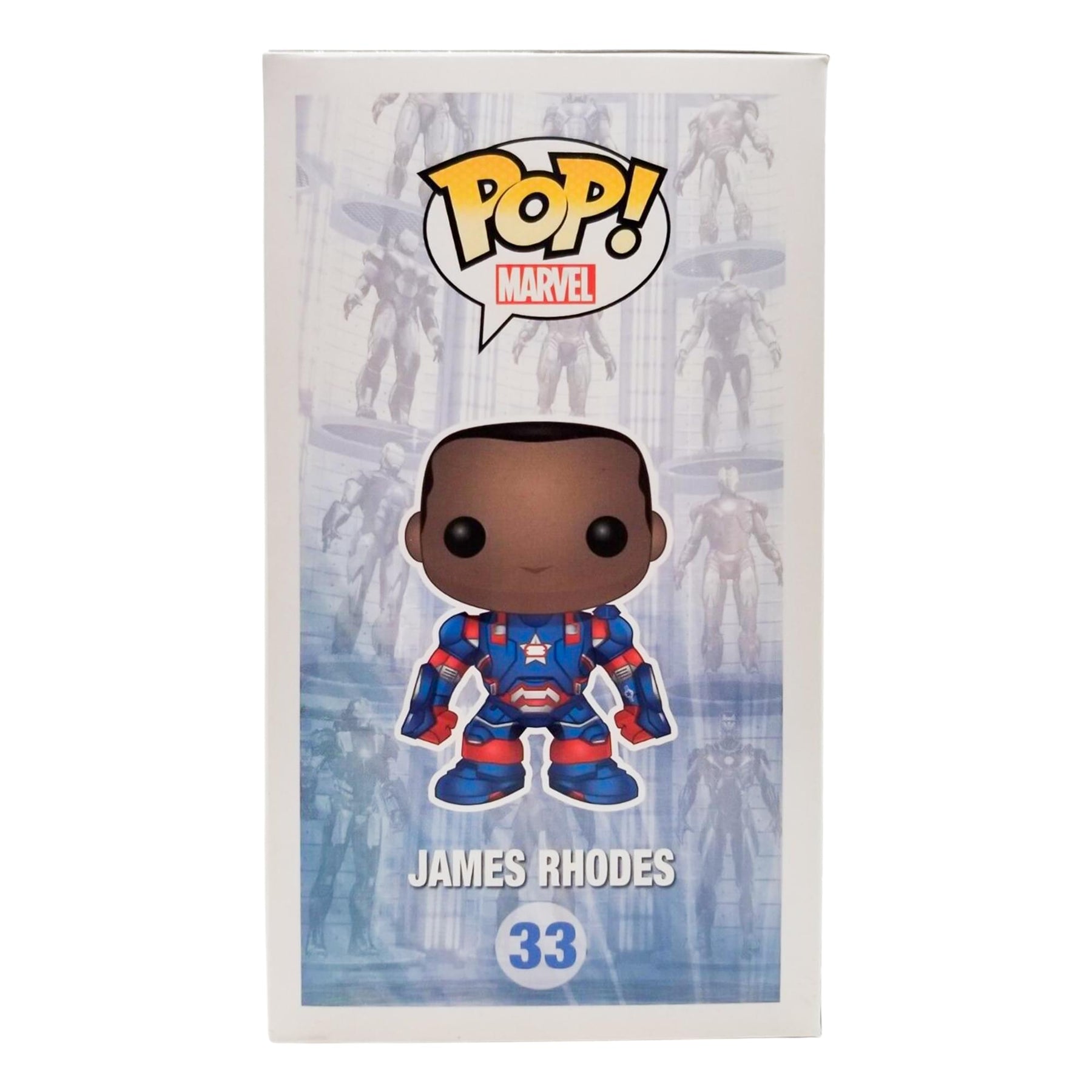 Marvel Pop Vinyl: Iron Man 3 Movie James Rhodes SDCC 2013 Exclusive Chase