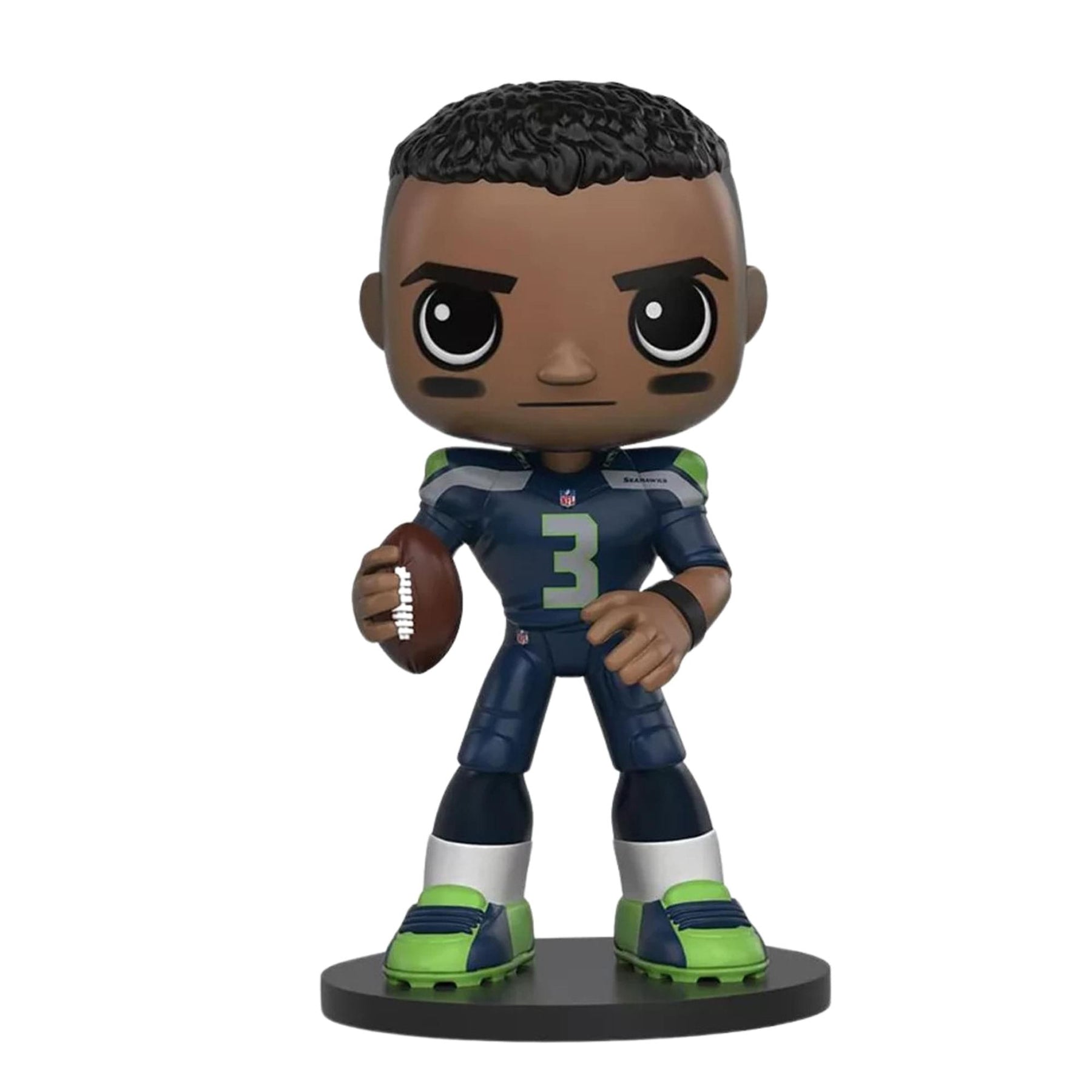 Seattle Seahawks NFL Funko Wobbler Bobble Head - Russell Wilson