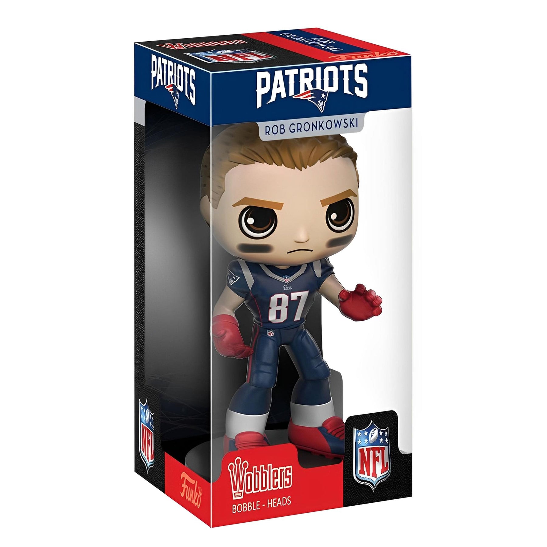 New England Patriots NFL Funko Wobbler Rob Gronkowski