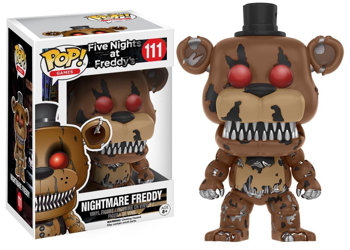 Five Nights At Freddy's POP Vinyl Figure: Nightmare Freddy | Free Ship