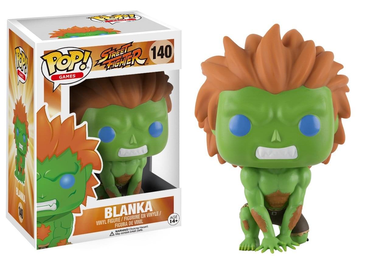 Street Fighter POP Vinyl Figure Set: Blanka, Cammy, Balrog