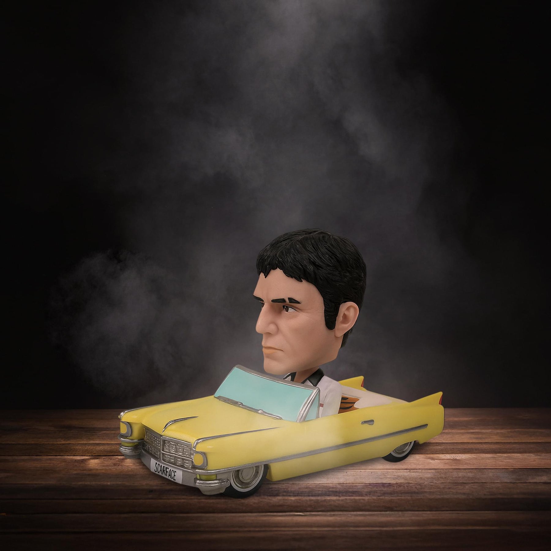 Funko Scarface White Suit Version Wacky Wobbler Bobble Head Car