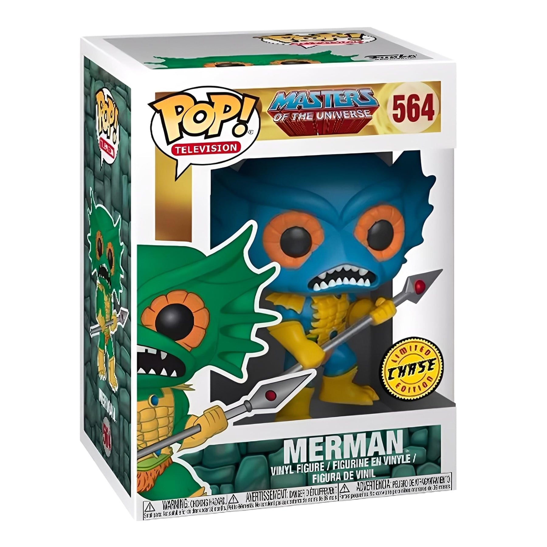 Masters of the Universe POP Vinyl Figure: Merman (Blue Chase)