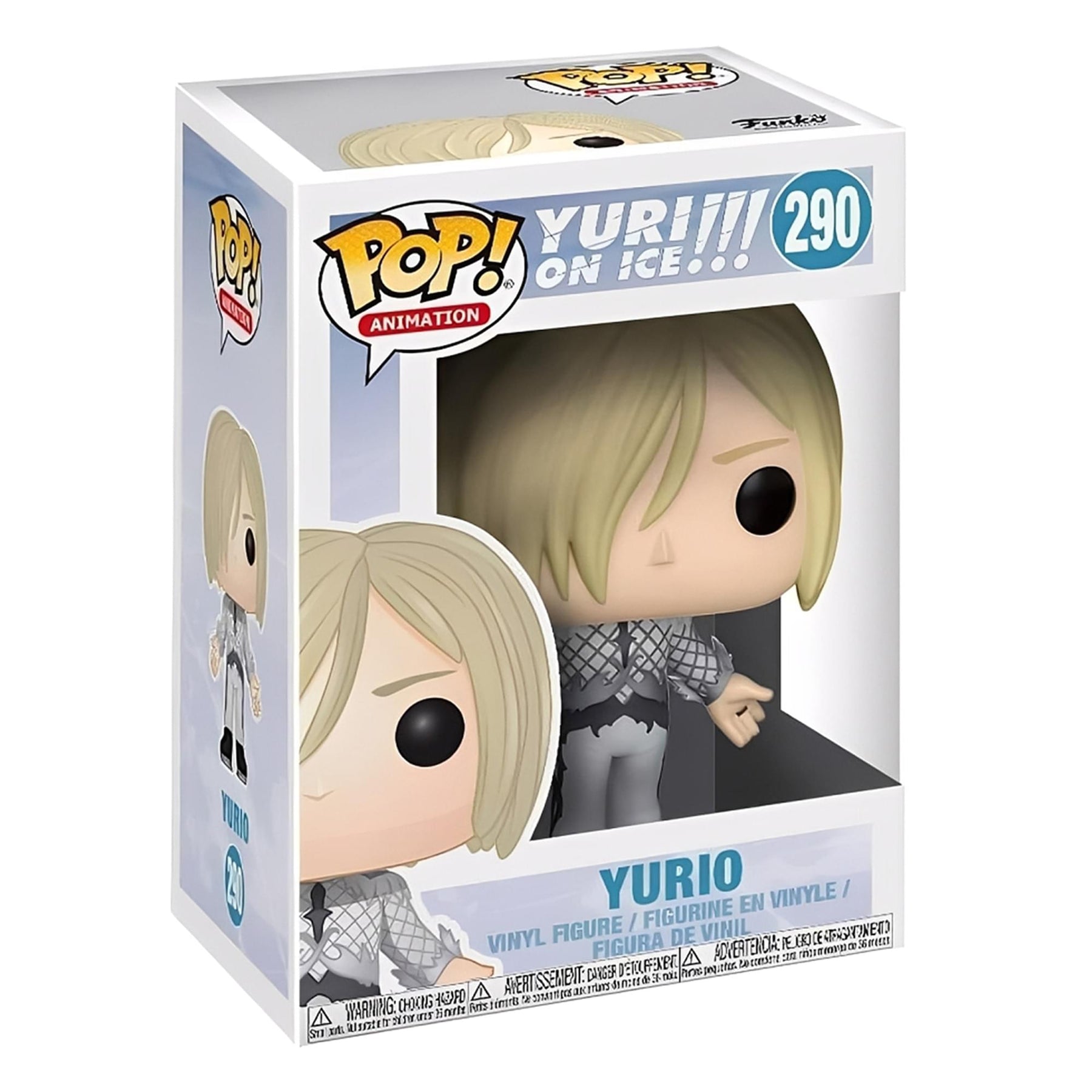 Yuri on Ice POP Vinyl Figure: Yurio (Skate-Wear)