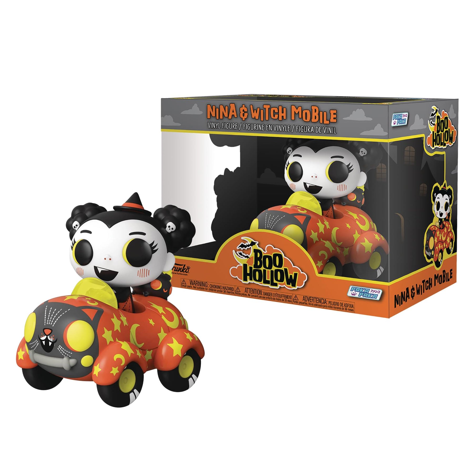 Funko Boo Hollow Paka Paka Vinyl Figure | Nina in Witchmobile