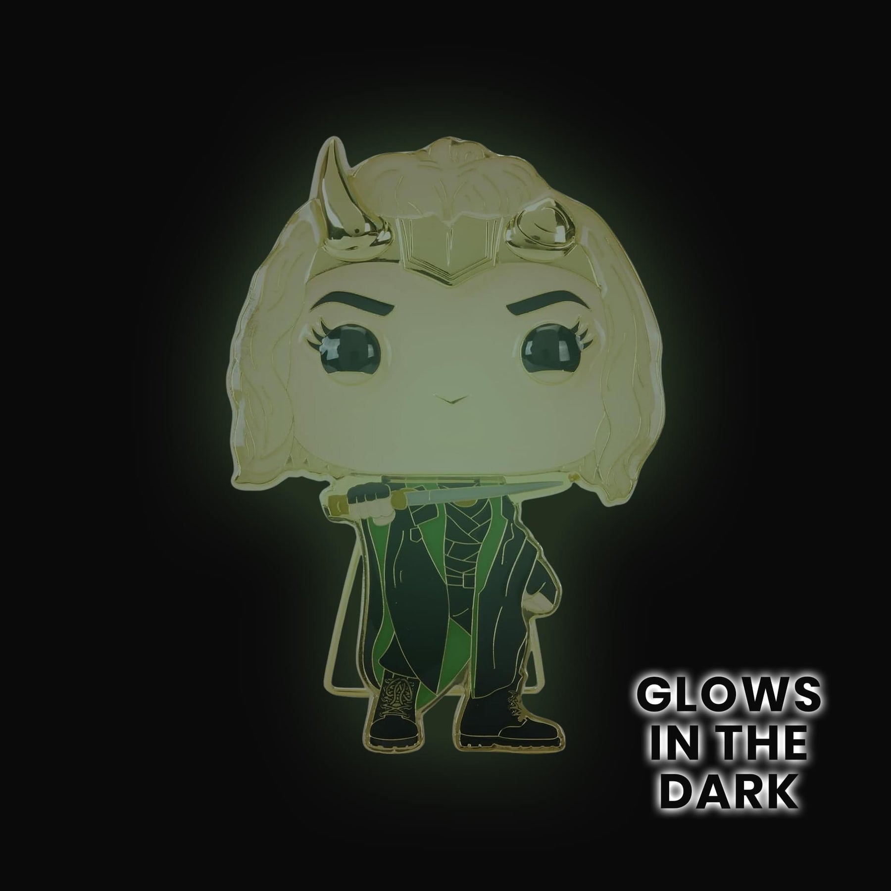 Marvel Loki Funko Pop Pin | Sylvie With Cape