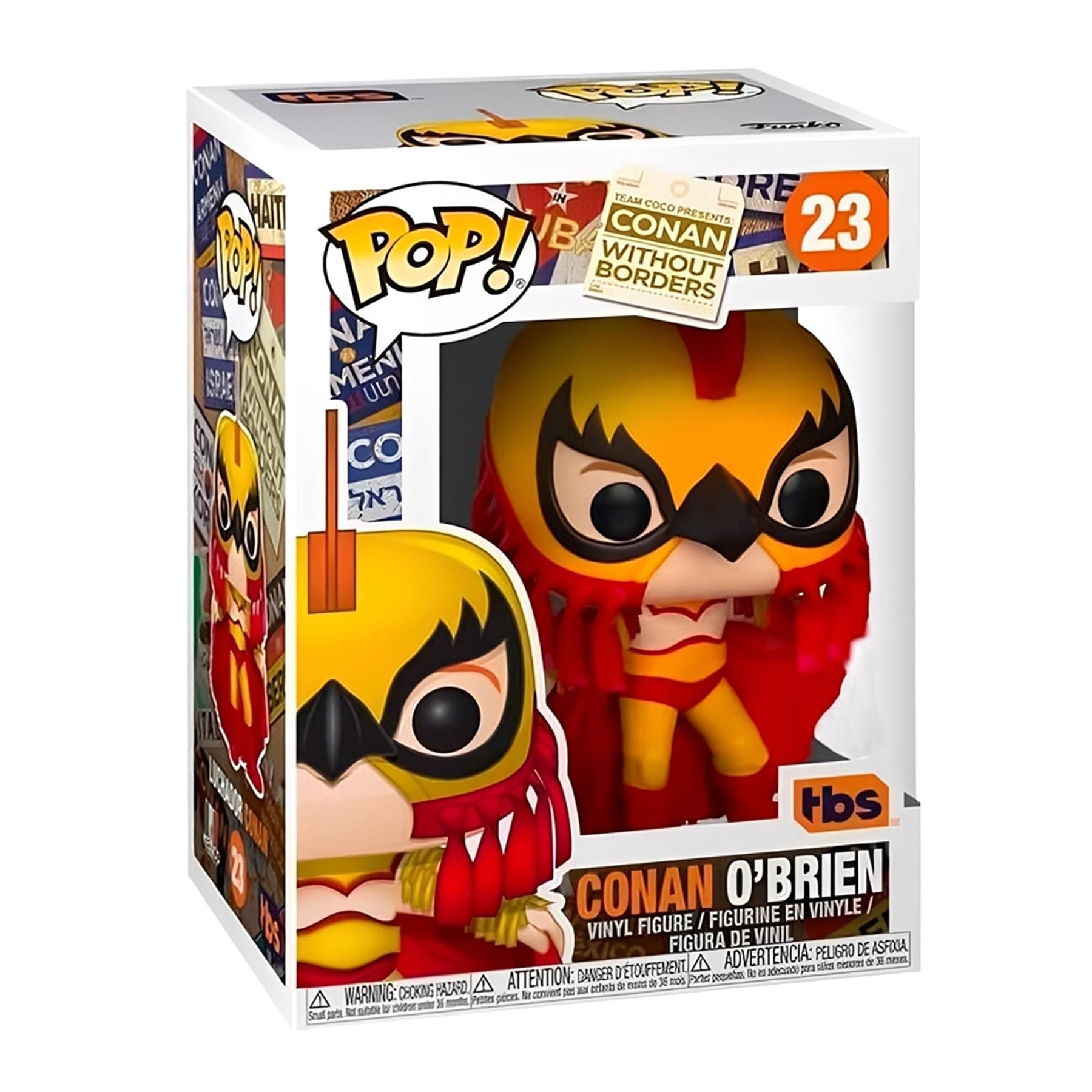 Conan O'Brien Funko POP Vinyl Figure | Conan as Luchador