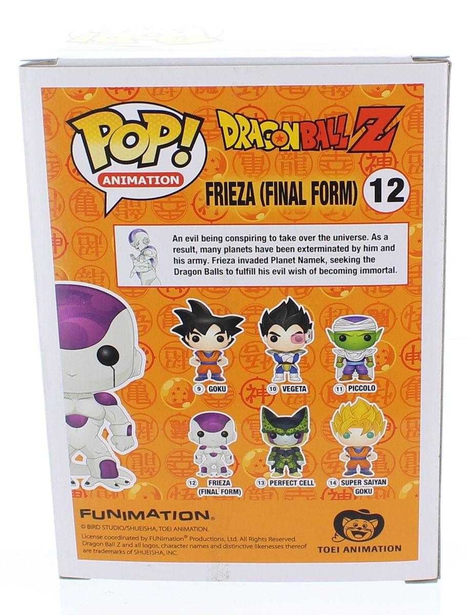 Dragonball Z Anime Frieza Final Form Funko Pop! Vinyl Figure