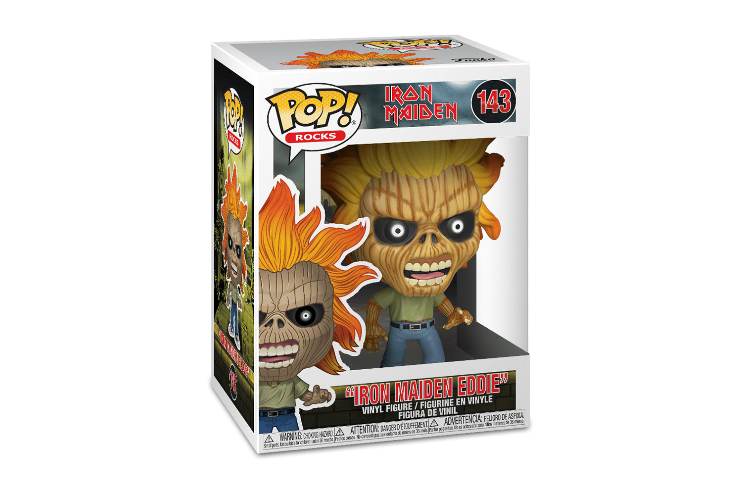 Iron Maiden Funko POP Rocks Vinyl Figure | Skeleton Eddie