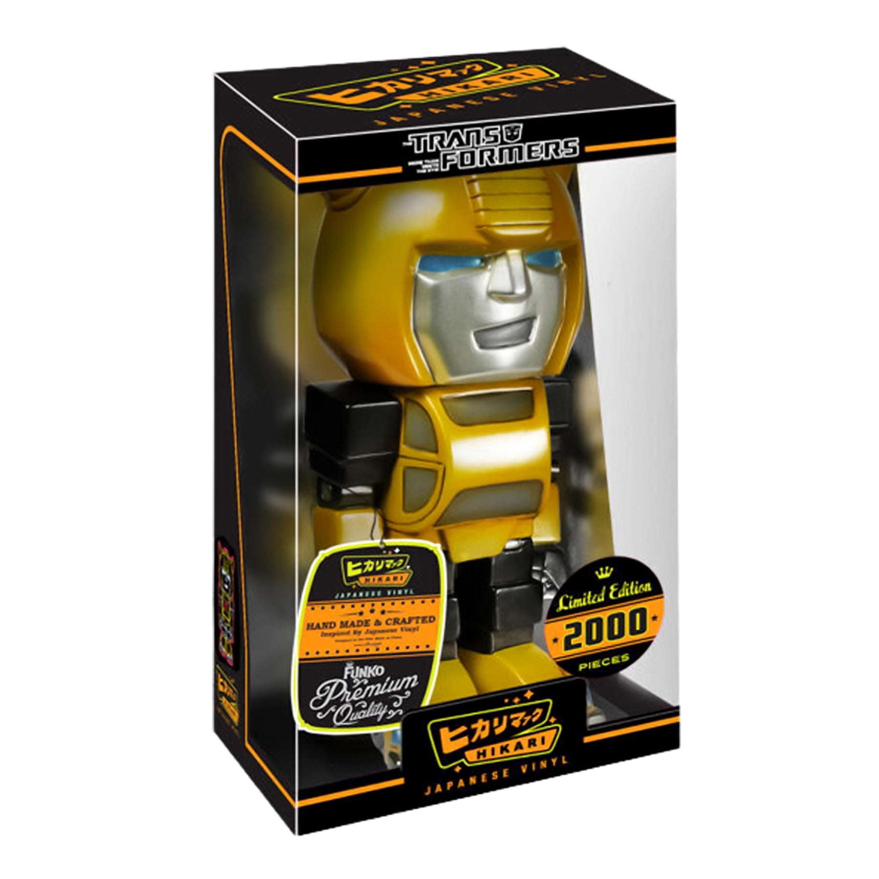 Funko Hikari Transformers Metallic Bumblebee Japanese Vinyl Figure