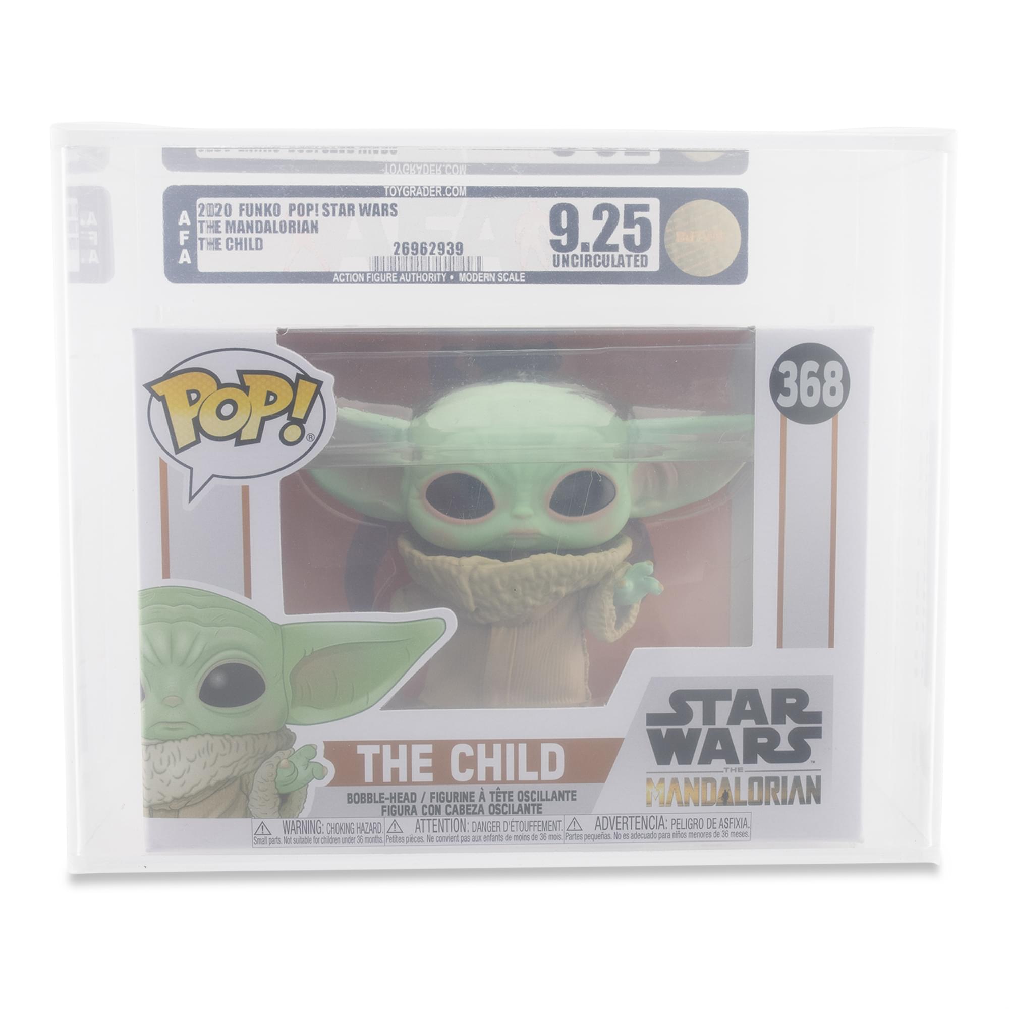 Star Wars Funko POP | The Child | Rated AFA 9.25 | Free Shipping
