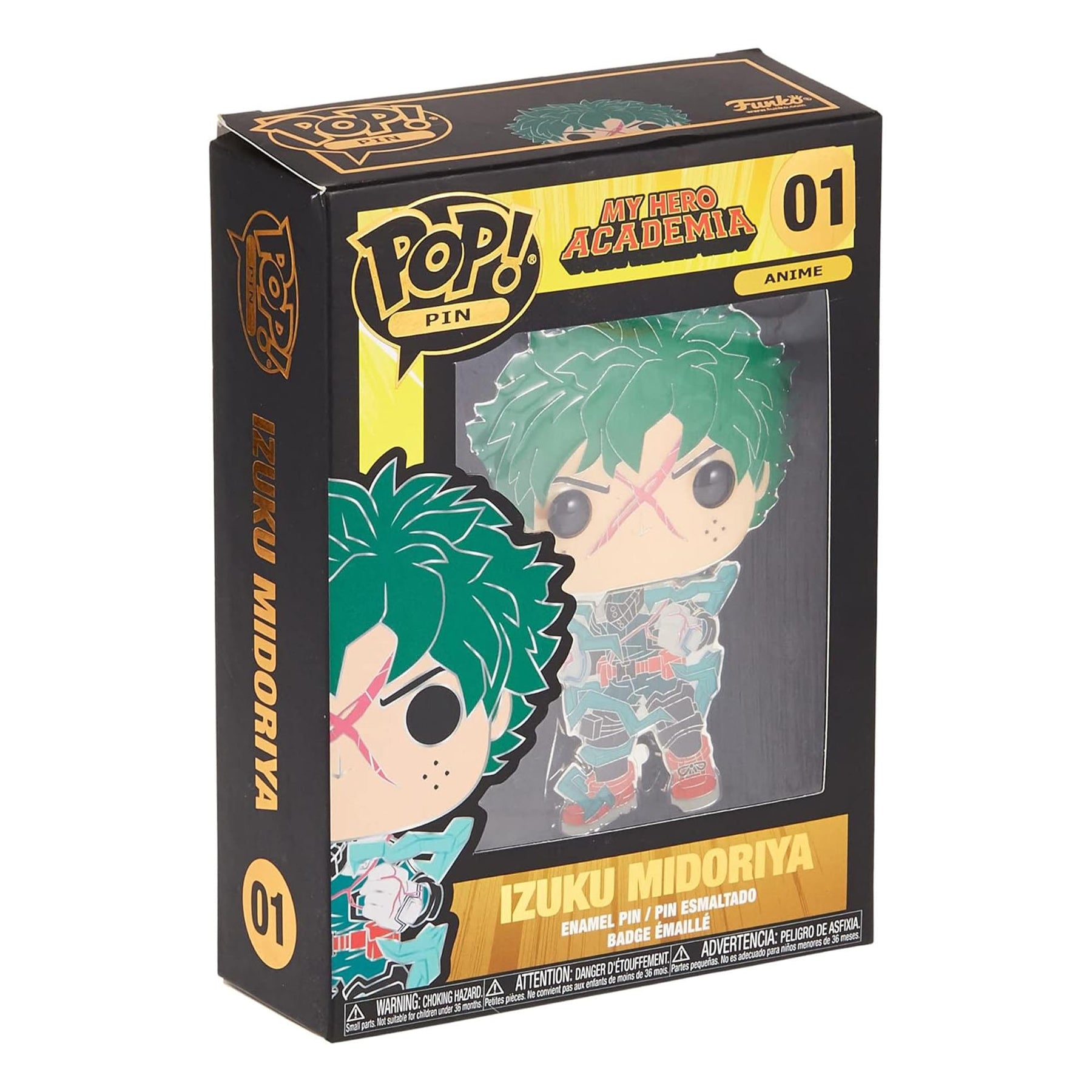 My Hero Academia 3 Inch Funko POP Pin | Izuku Midoriya