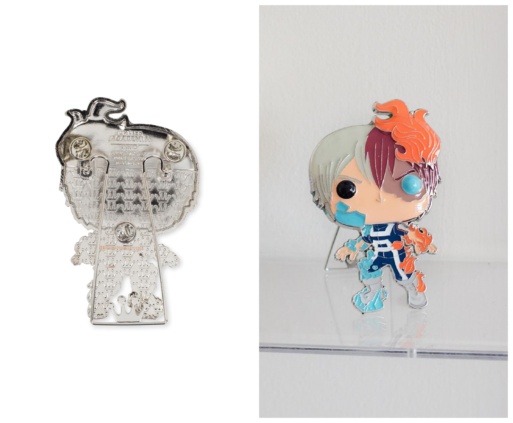 My Hero Academia 3-Inch Funko POP Pin | Shoto Todoroki