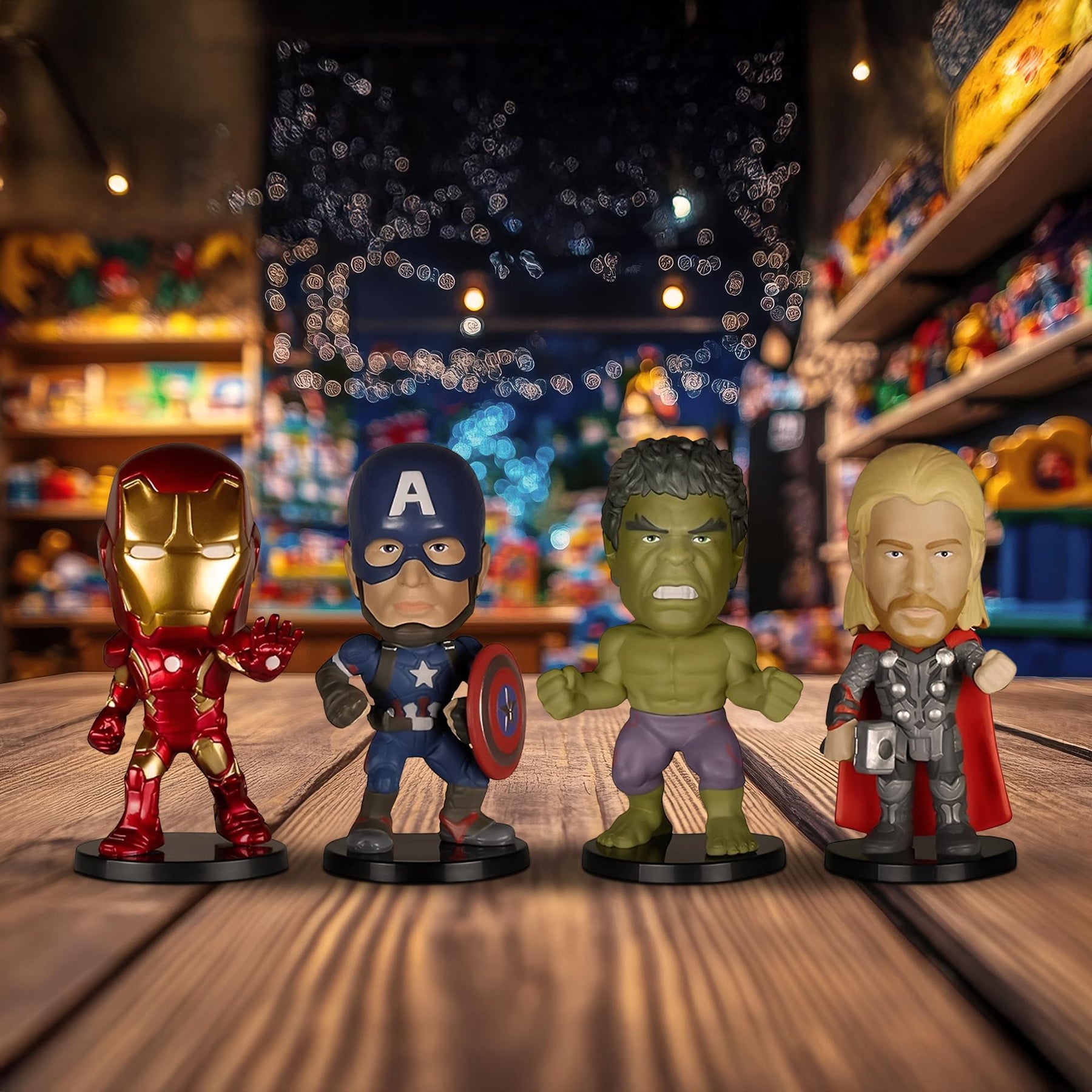 Marvel's Avengers Age of Ultron Mini Wacky Wobbler 4-Pack