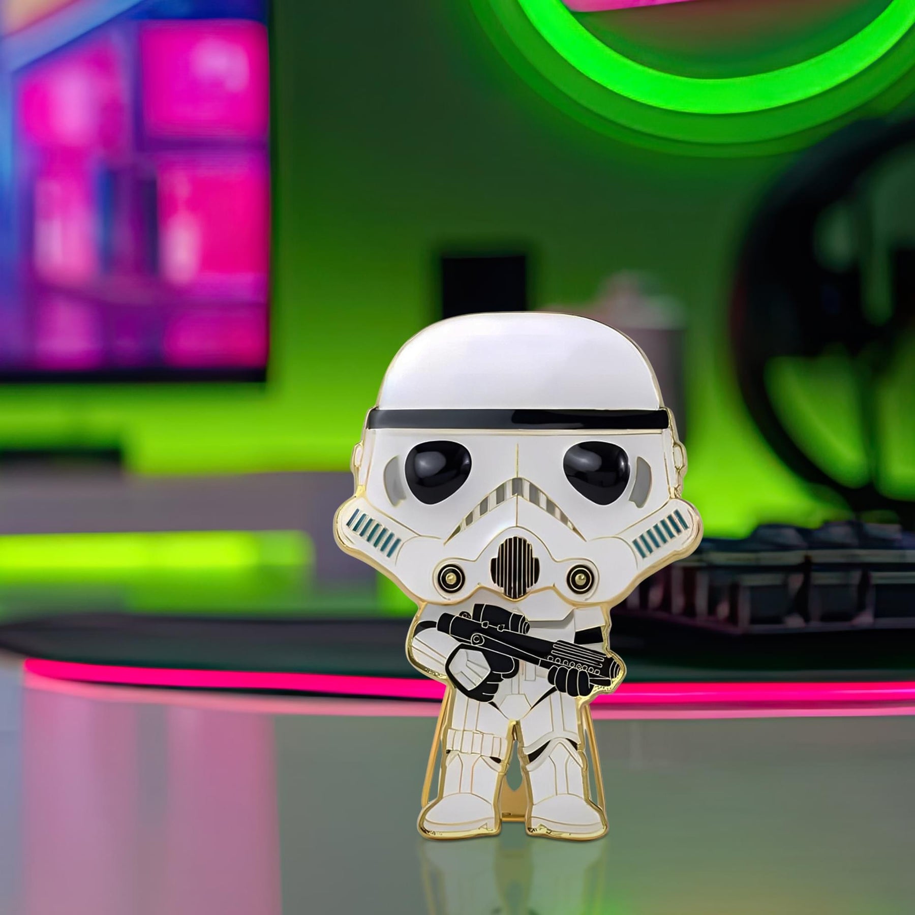 Star Wars Funko POP Pin Large Enamel Pin | Stormtrooper