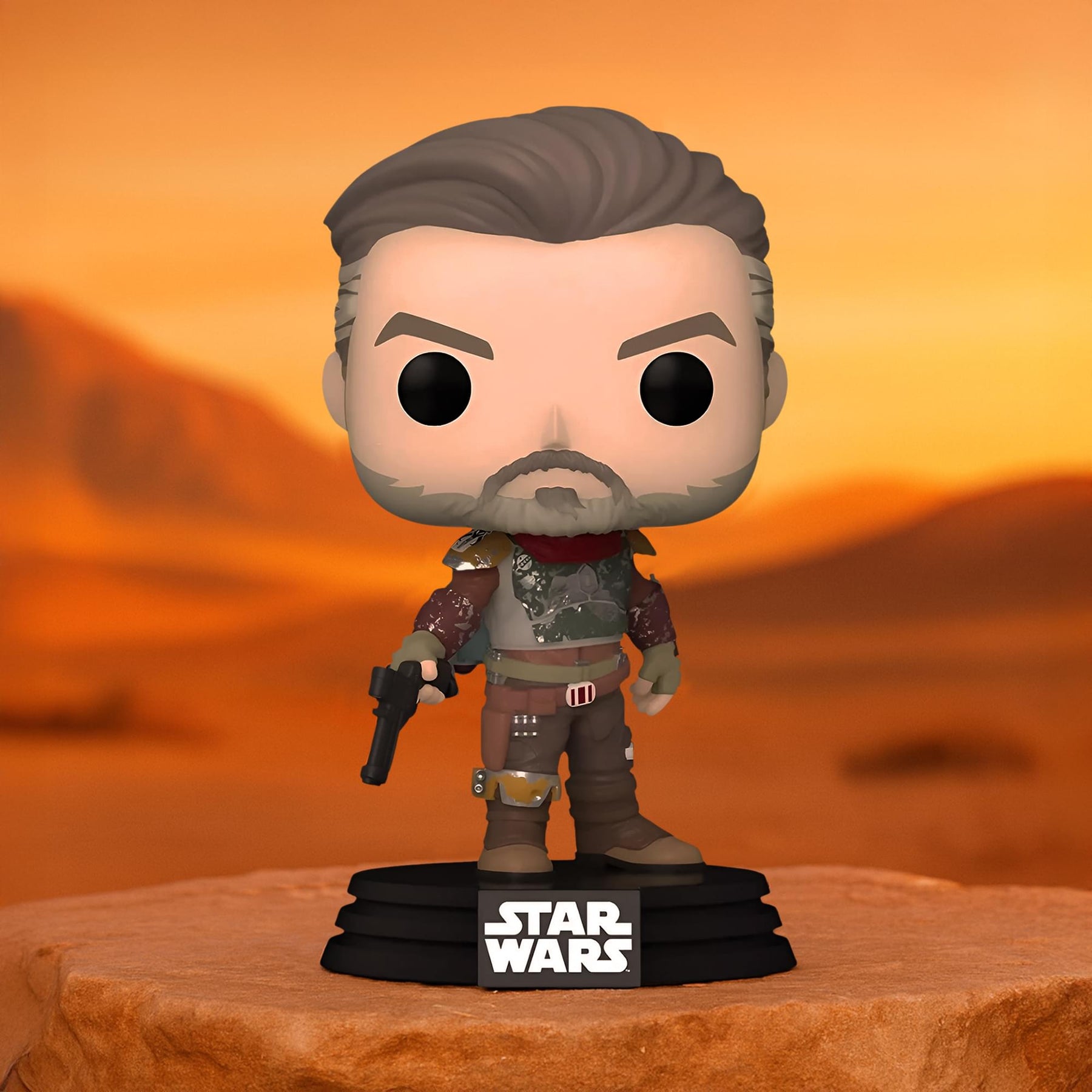 Star Wars The Mandalorian Funko POP Vinyl Figure | Marshal CHASE